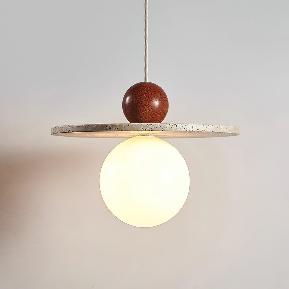 Marcio  Pendant Light  Travertine