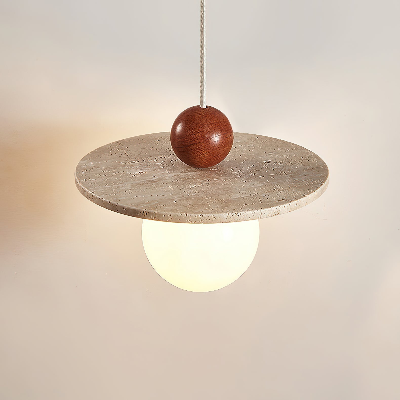 Marcio  Pendant Light  Travertine