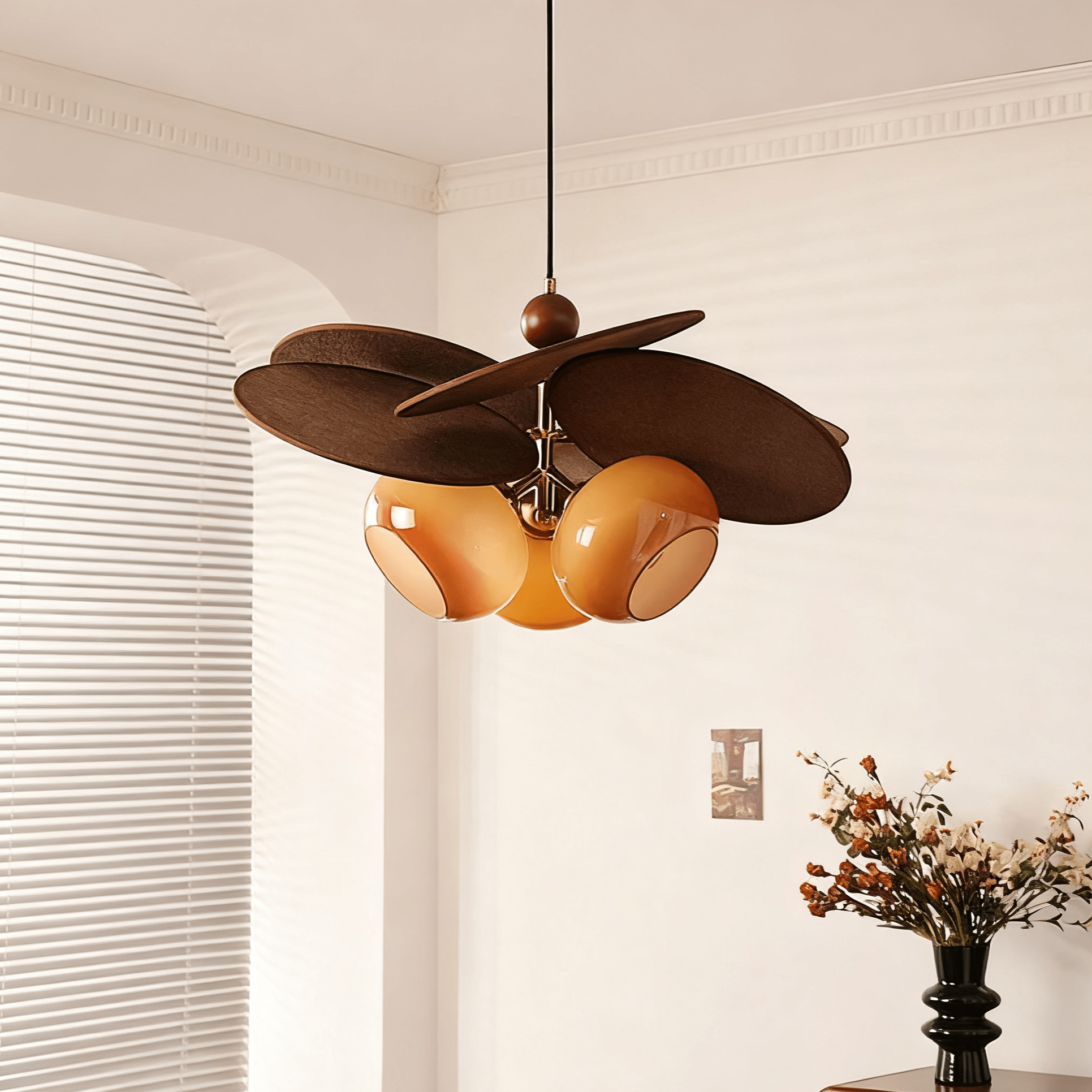 Carnet Ember Chandelier-Neutral Decor