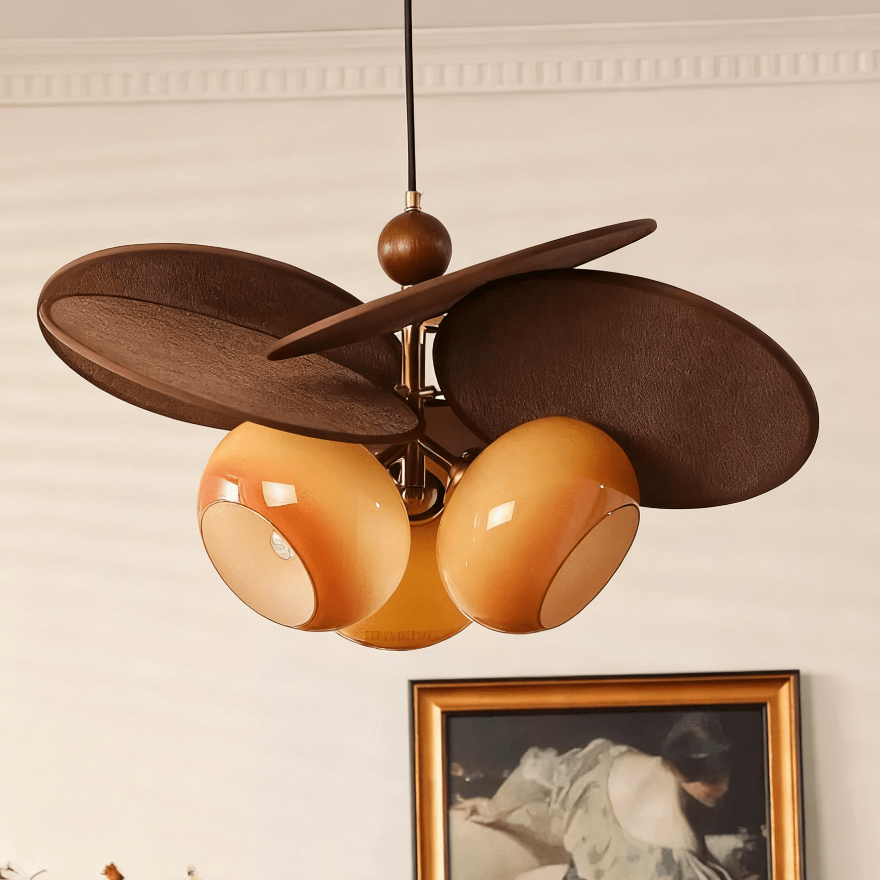 Carnet Ember Chandelier-Neutral Decor