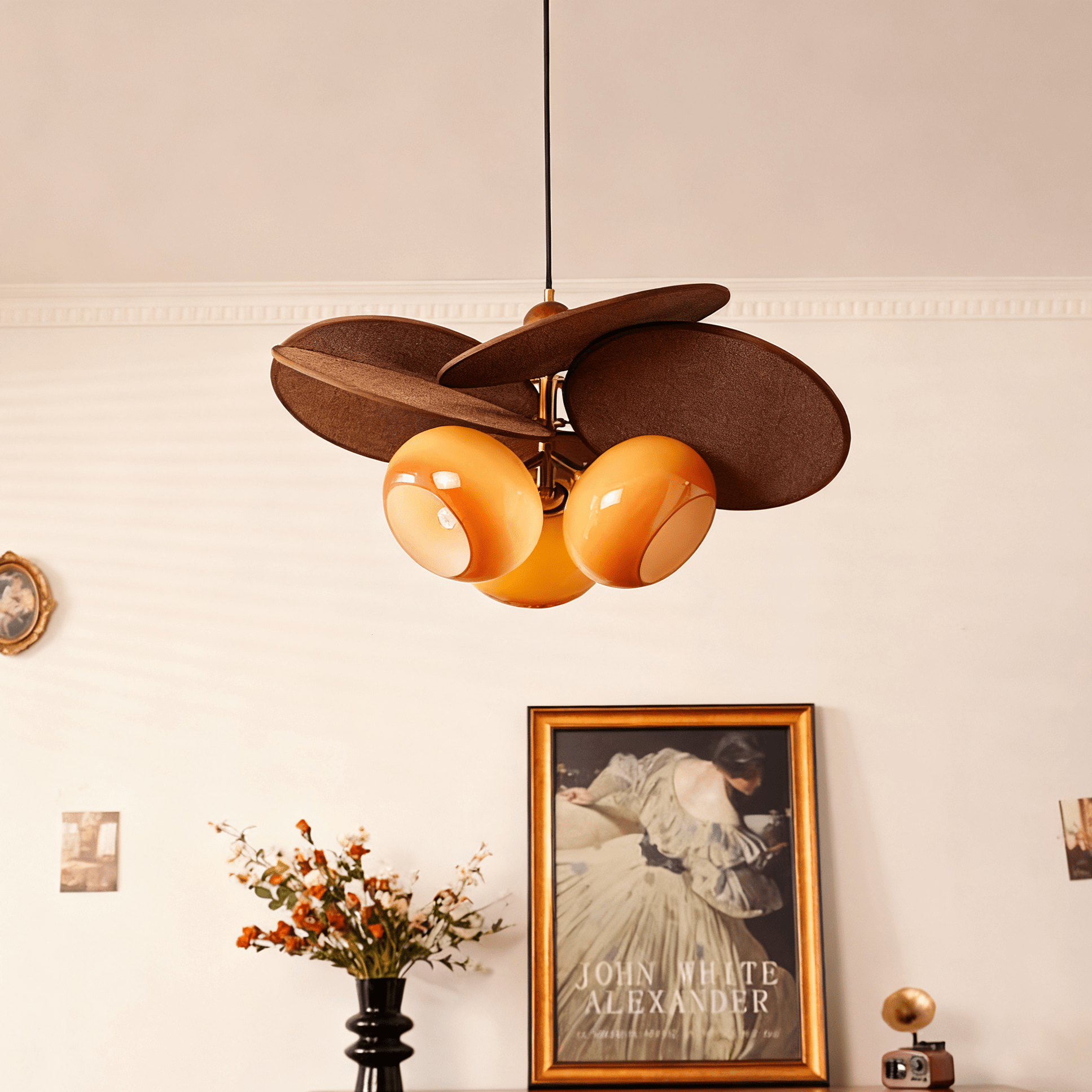 Carnet Ember Chandelier-Neutral Decor