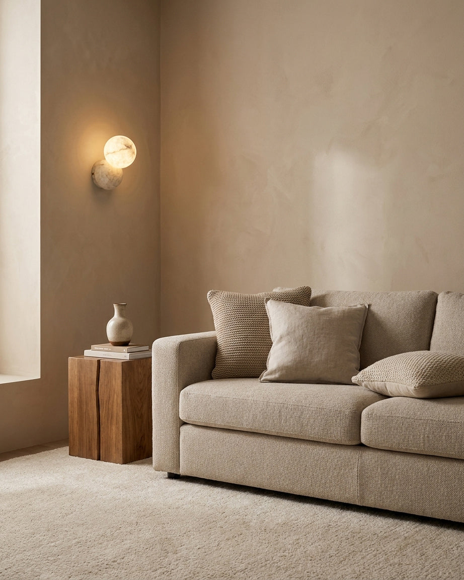 Selene Alabaster Wall Sconce