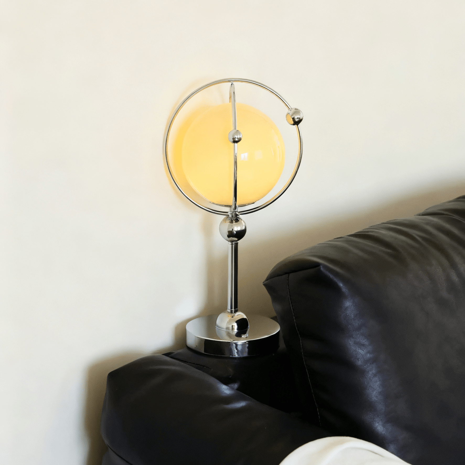 Orb Cage Table Lamp-Neutral Decor