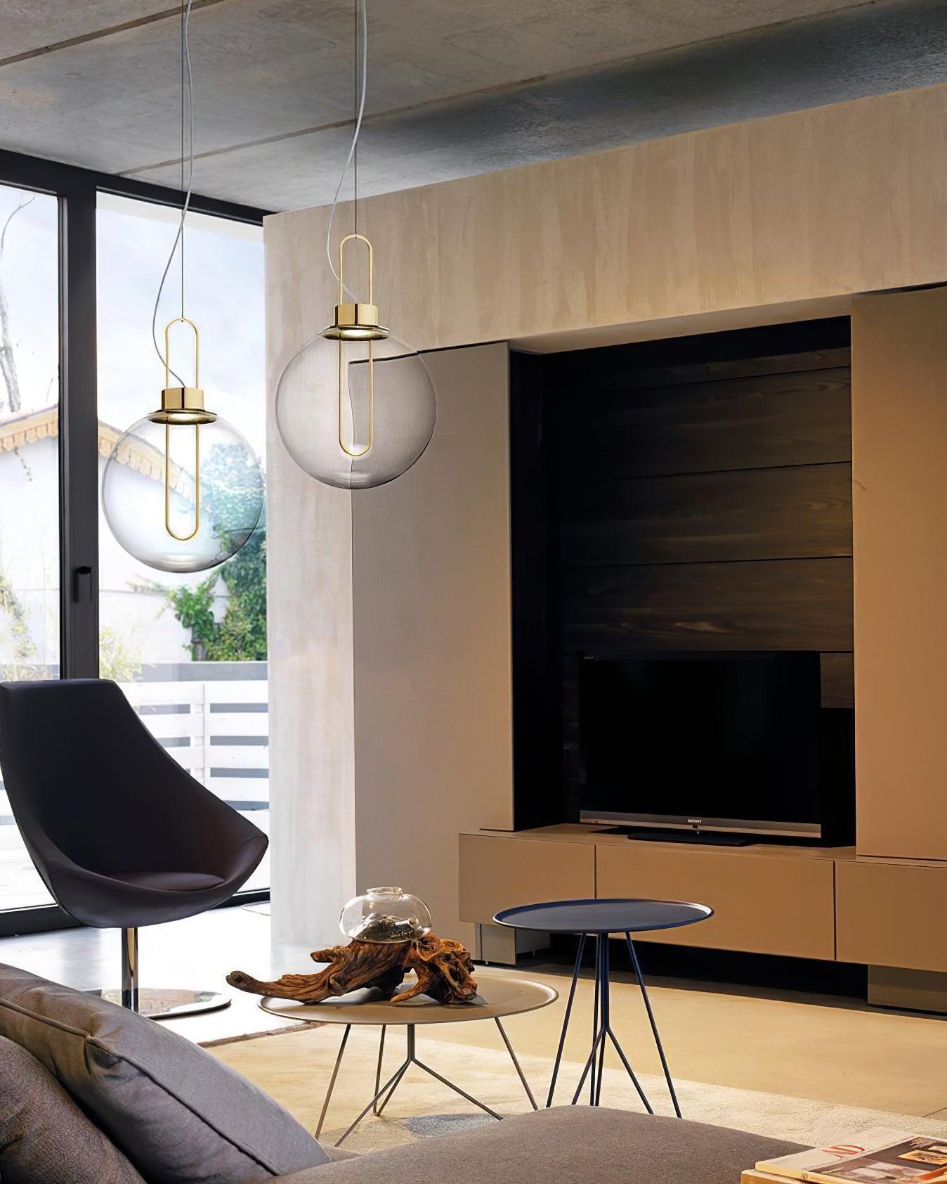 Aero Chic Orb Pendant Lamp-Neutral Decor
