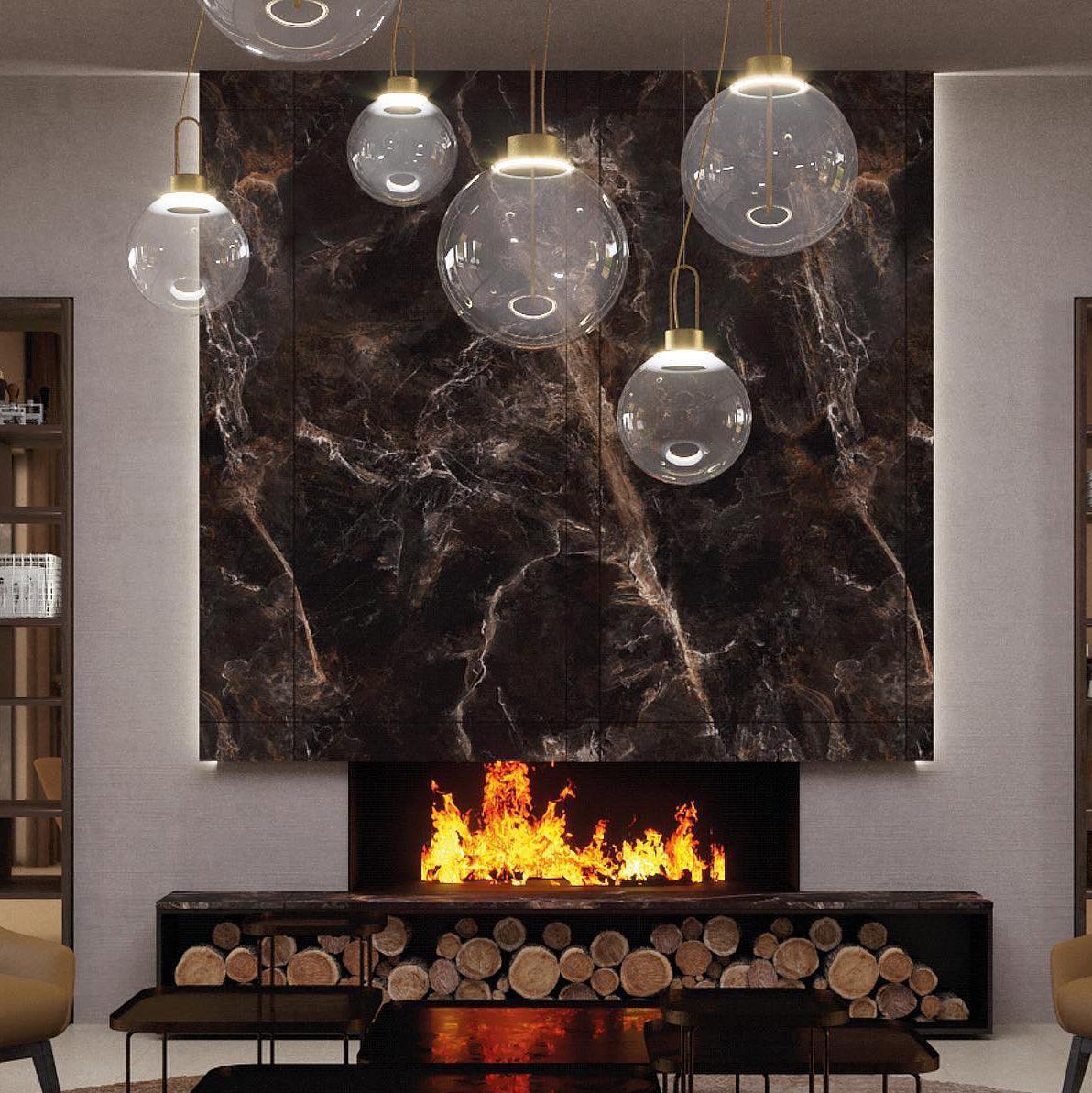 Aero Chic Orb Pendant Lamp-Neutral Decor