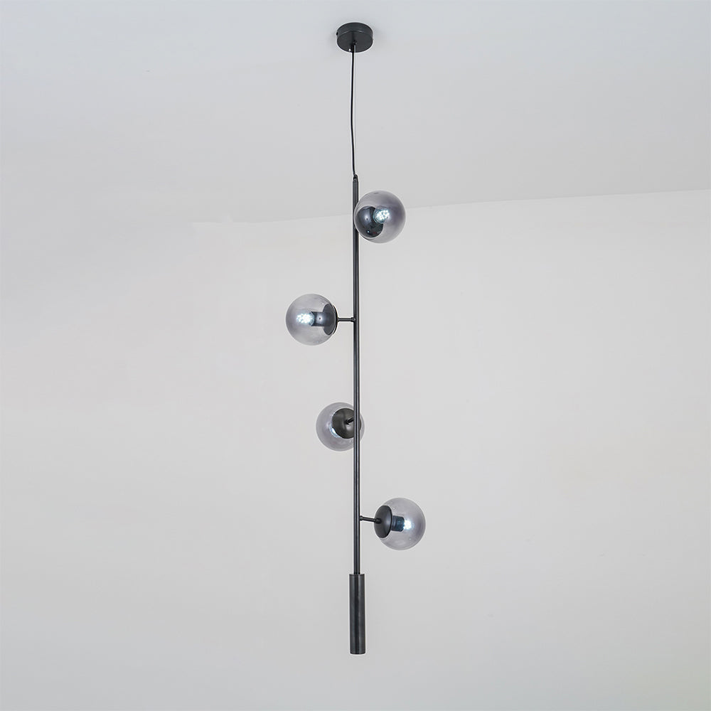 Erevia Brass & Glass Pendant Light-Neutral Decor