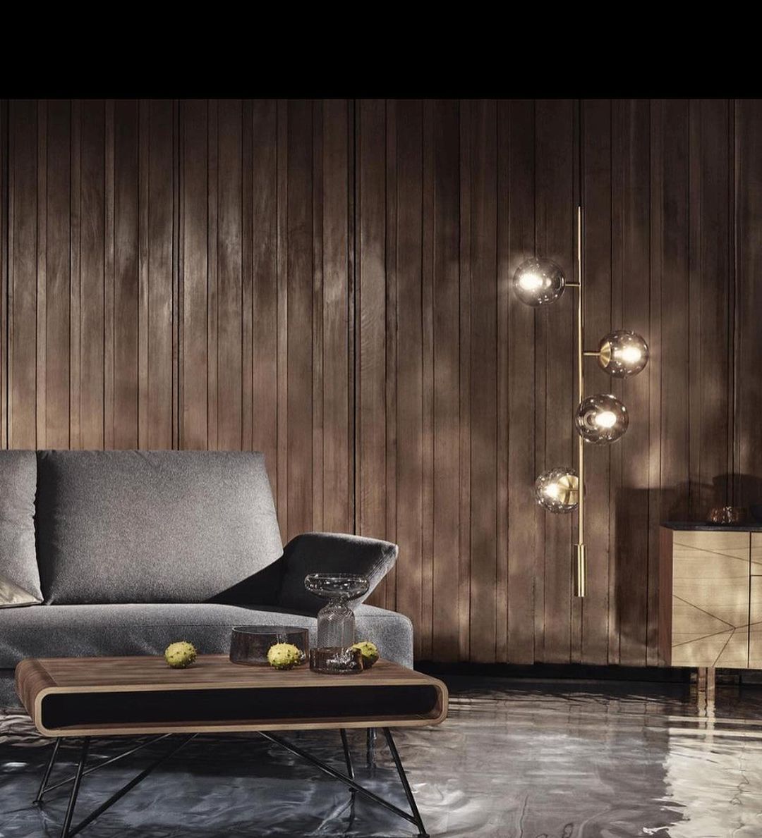 Erevia Brass & Glass Pendant Light-Neutral Decor