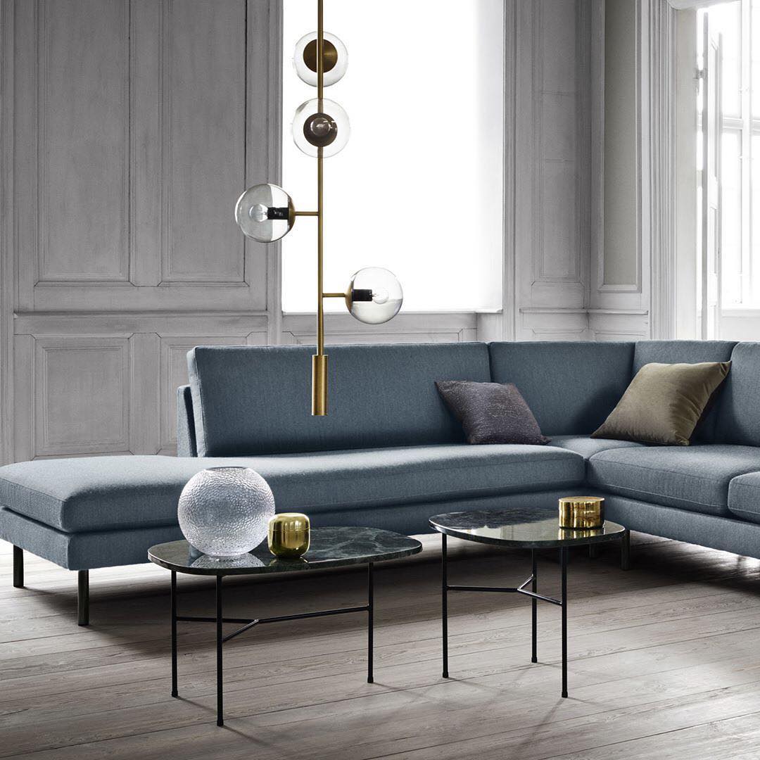Erevia Brass & Glass Pendant Light-Neutral Decor