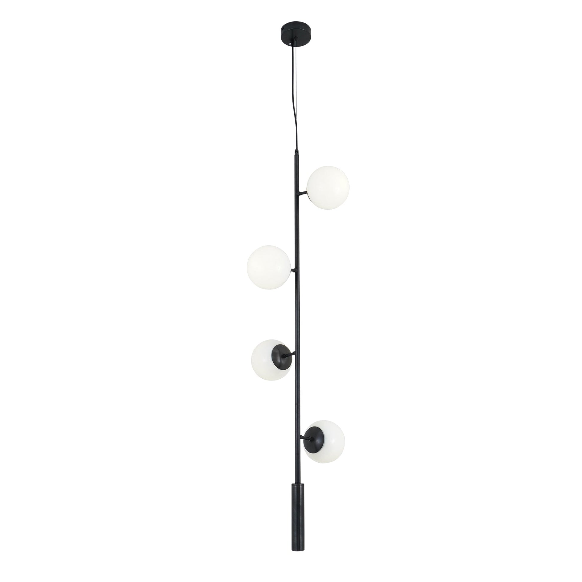 Erevia Brass & Glass Pendant Light-Neutral Decor