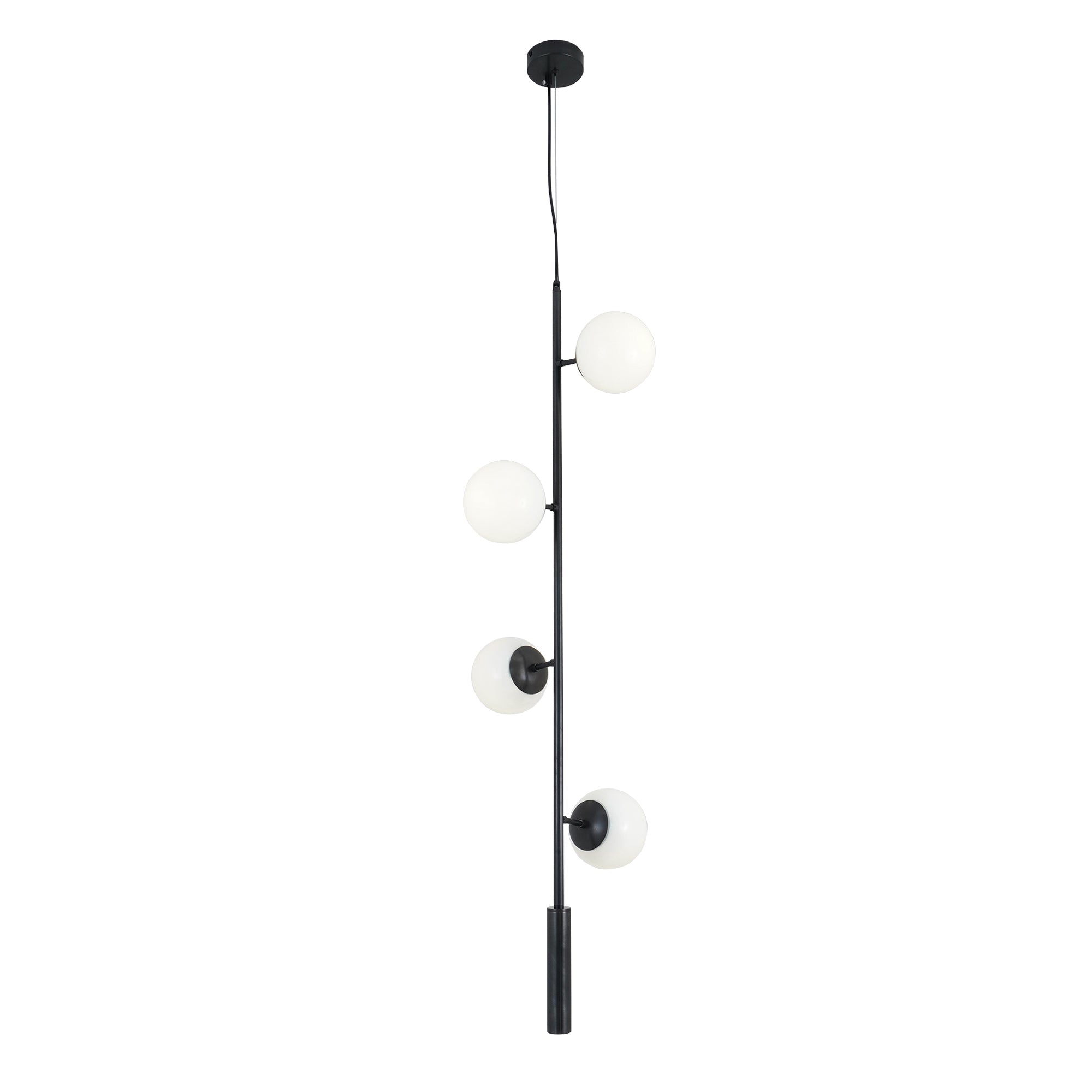 Erevia Brass & Glass Pendant Light-Neutral Decor