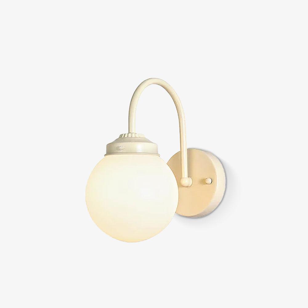 Zomareth Orb Surface Glass Wall Lamp-Neutral Decor
