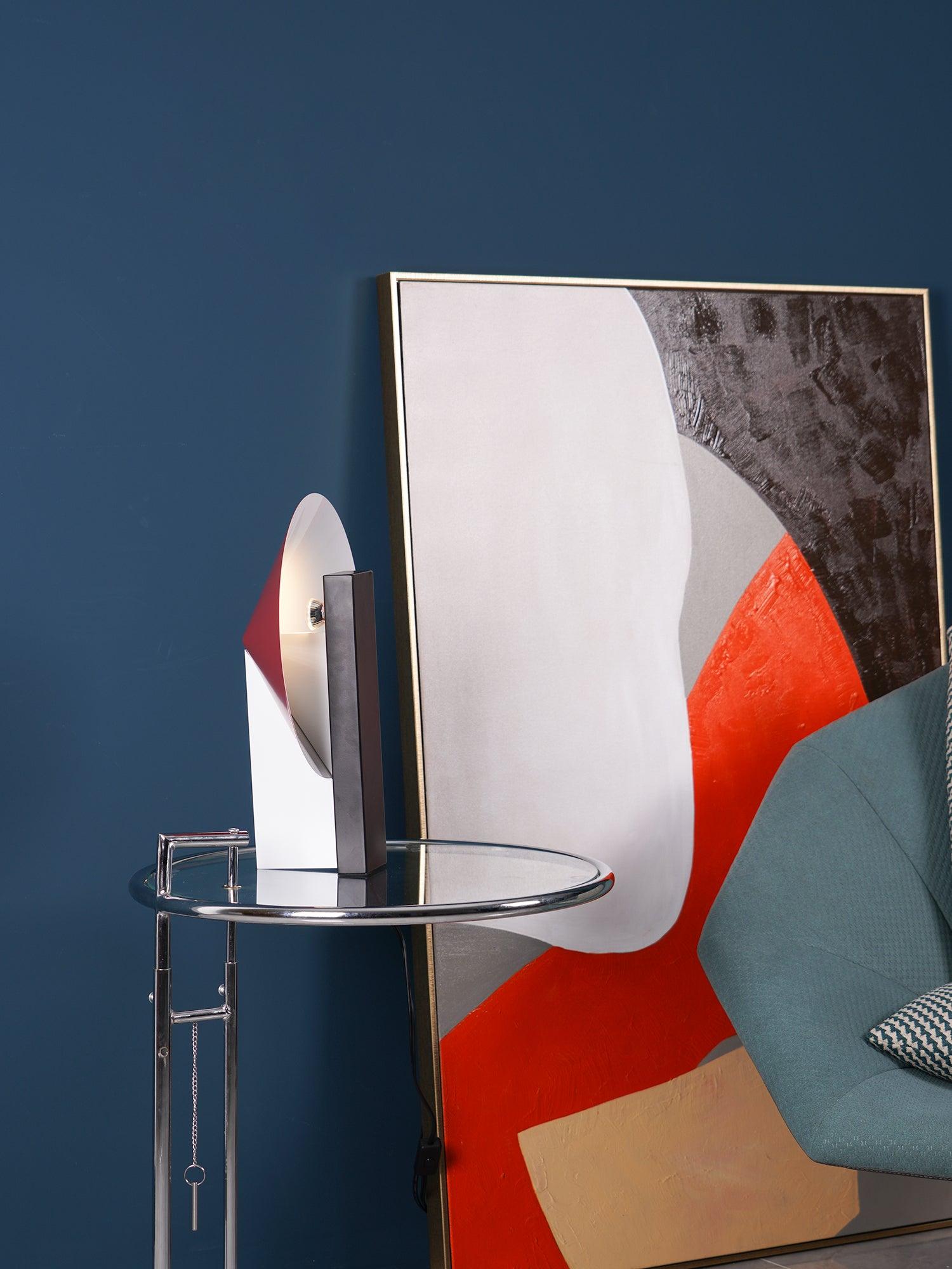 Cis Minimalist Table Lamp-Neutral Decor