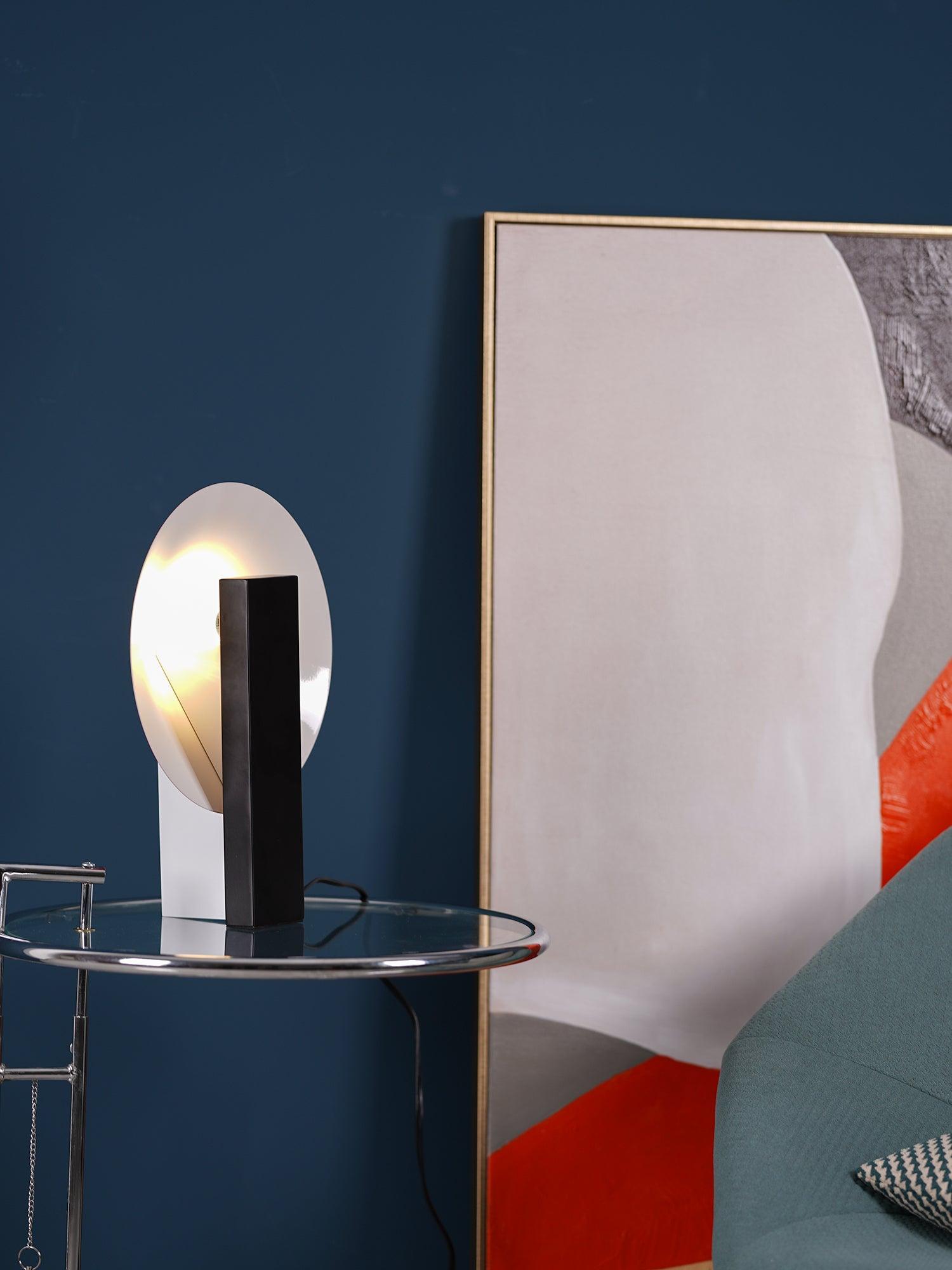 Cis Minimalist Table Lamp-Neutral Decor