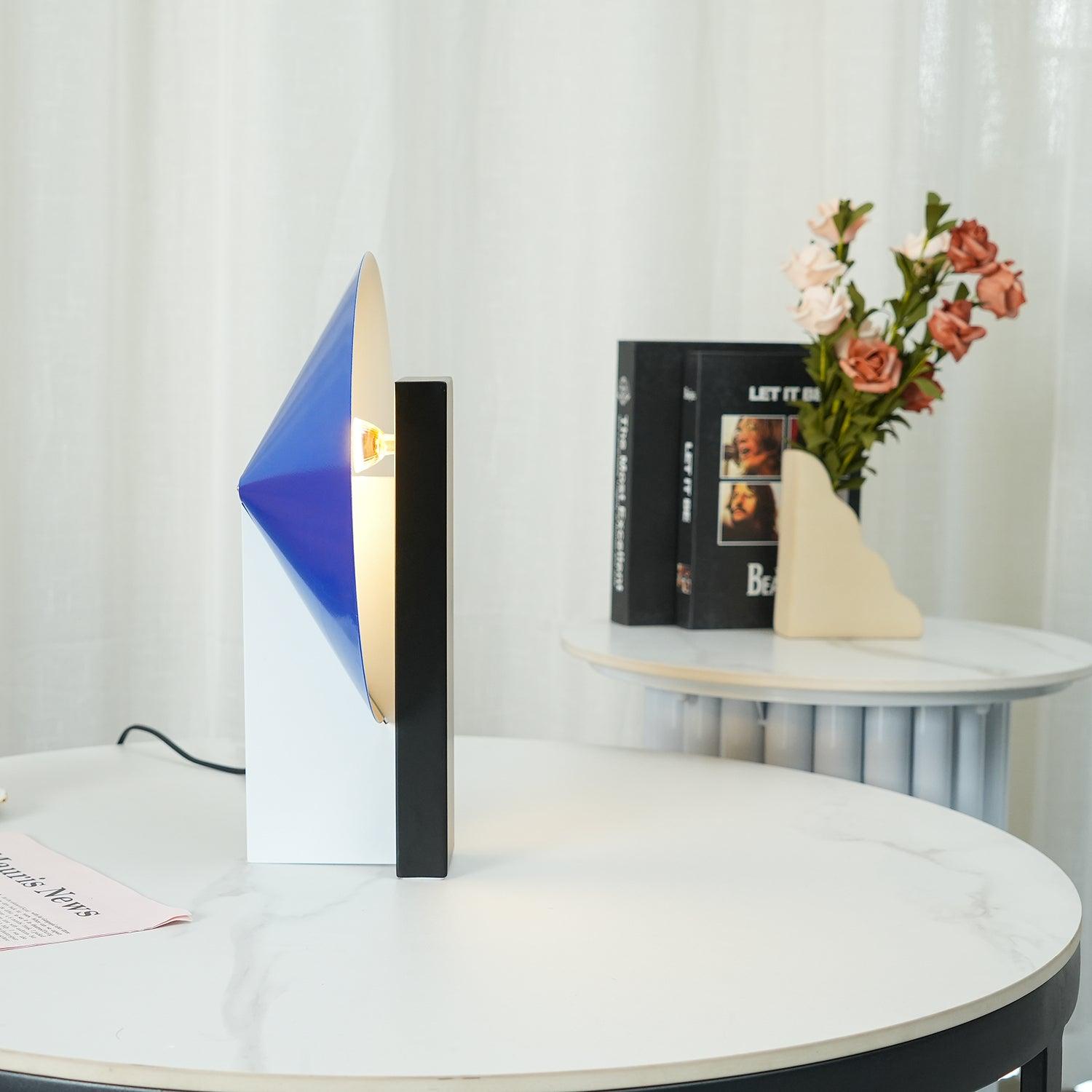 Cis Minimalist Table Lamp-Neutral Decor