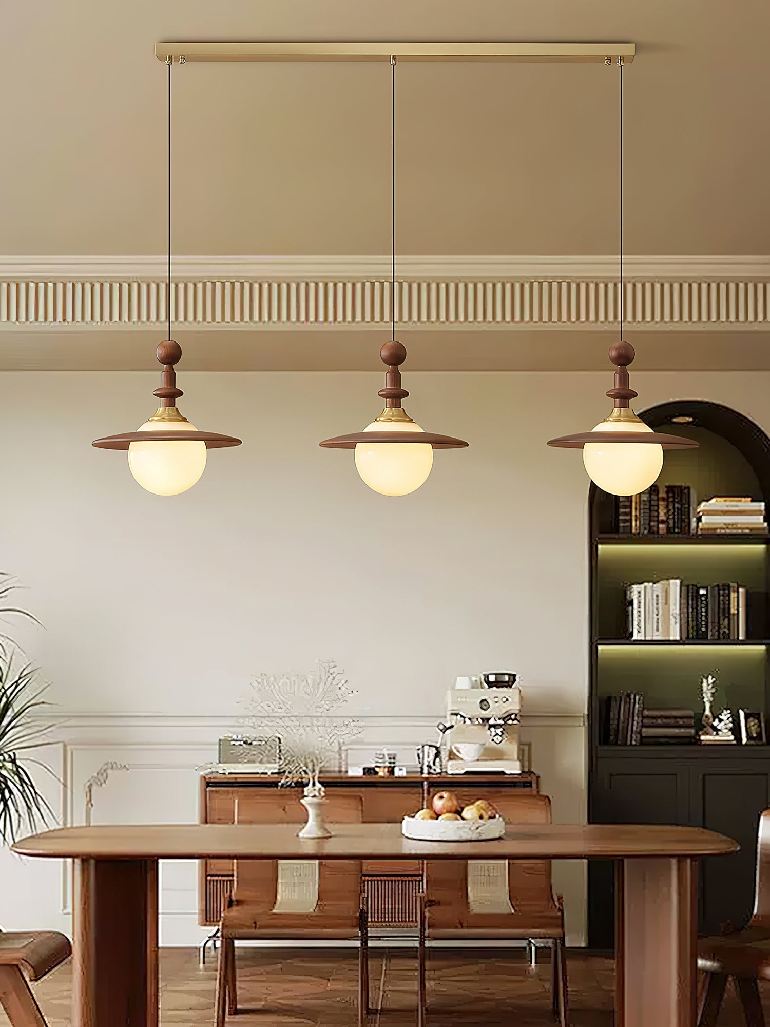 Stella Globe Pendant Light-Neutral Decor