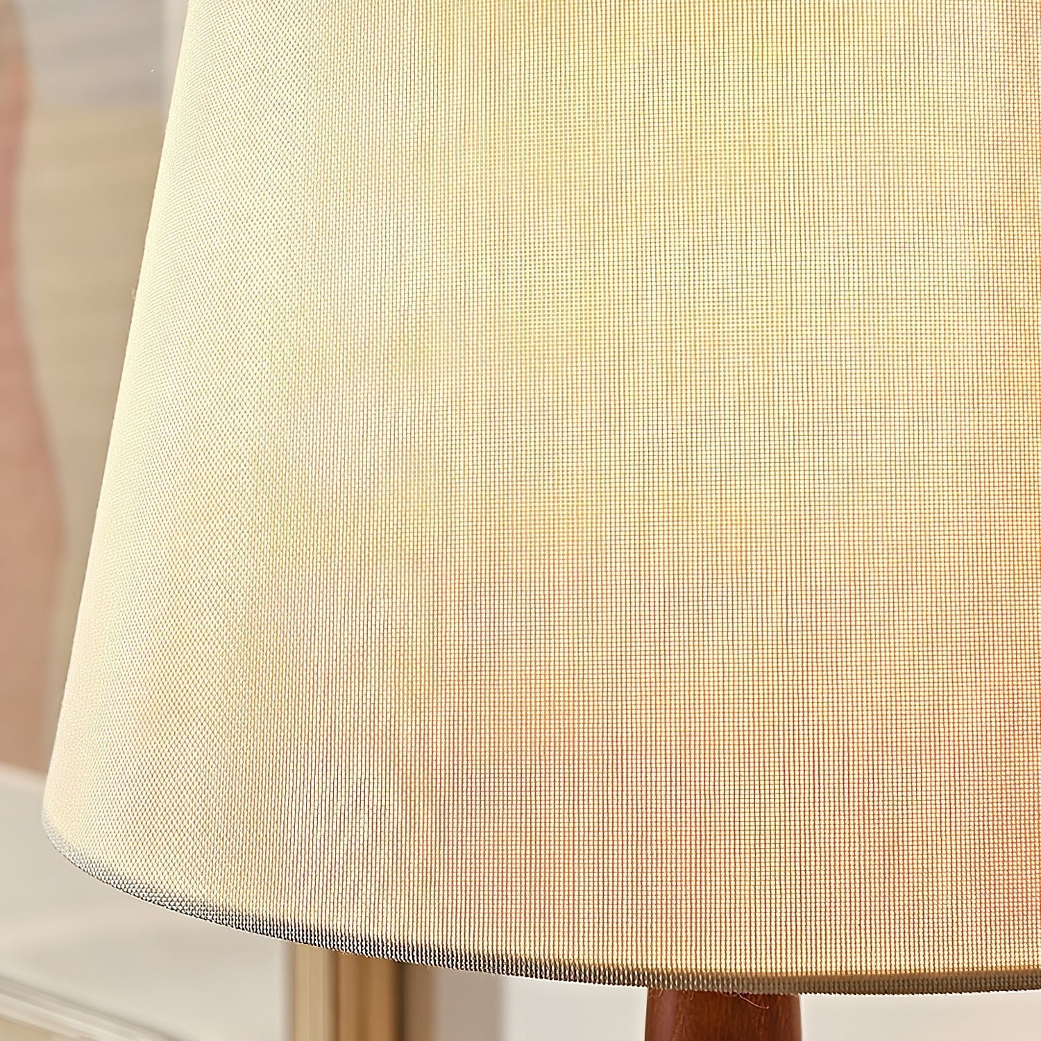 Luna Minimalist Wood Table Lamp-Neutral Decor