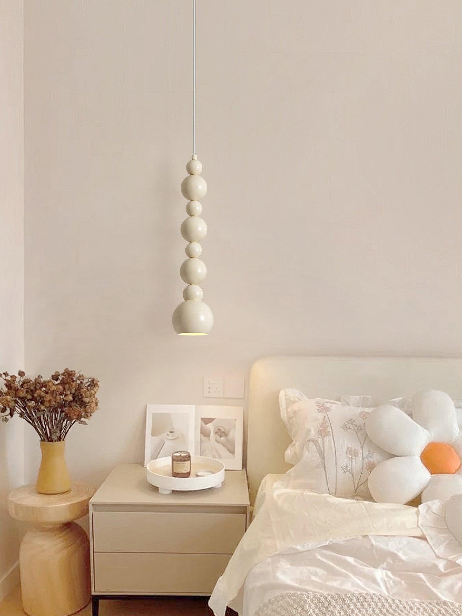 Slenao Beige Artistic Pendant Lights-Neutral Decor