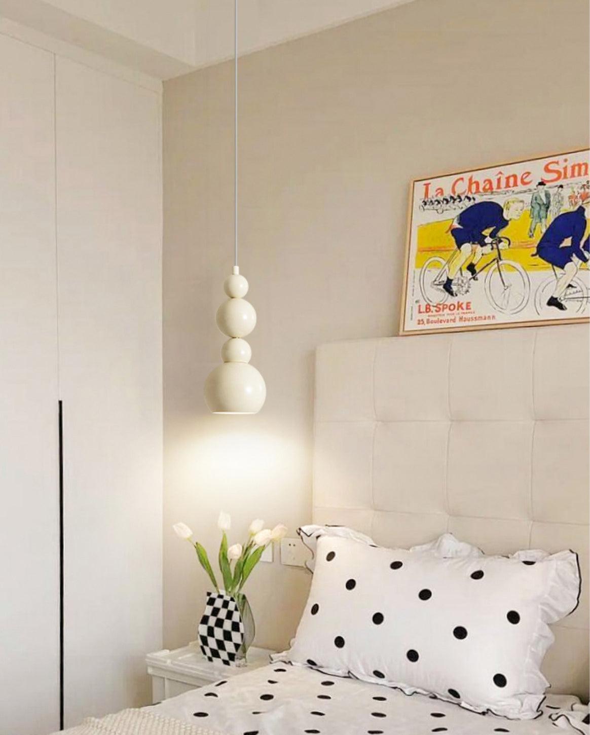 Slenao Beige Artistic Pendant Lights-Neutral Decor