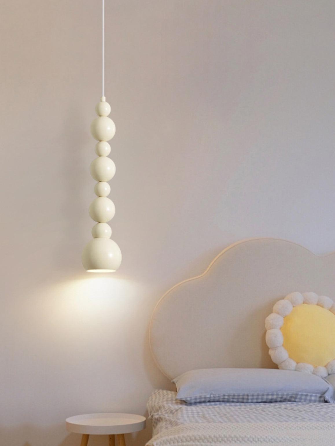 Slenao Beige Artistic Pendant Lights-Neutral Decor