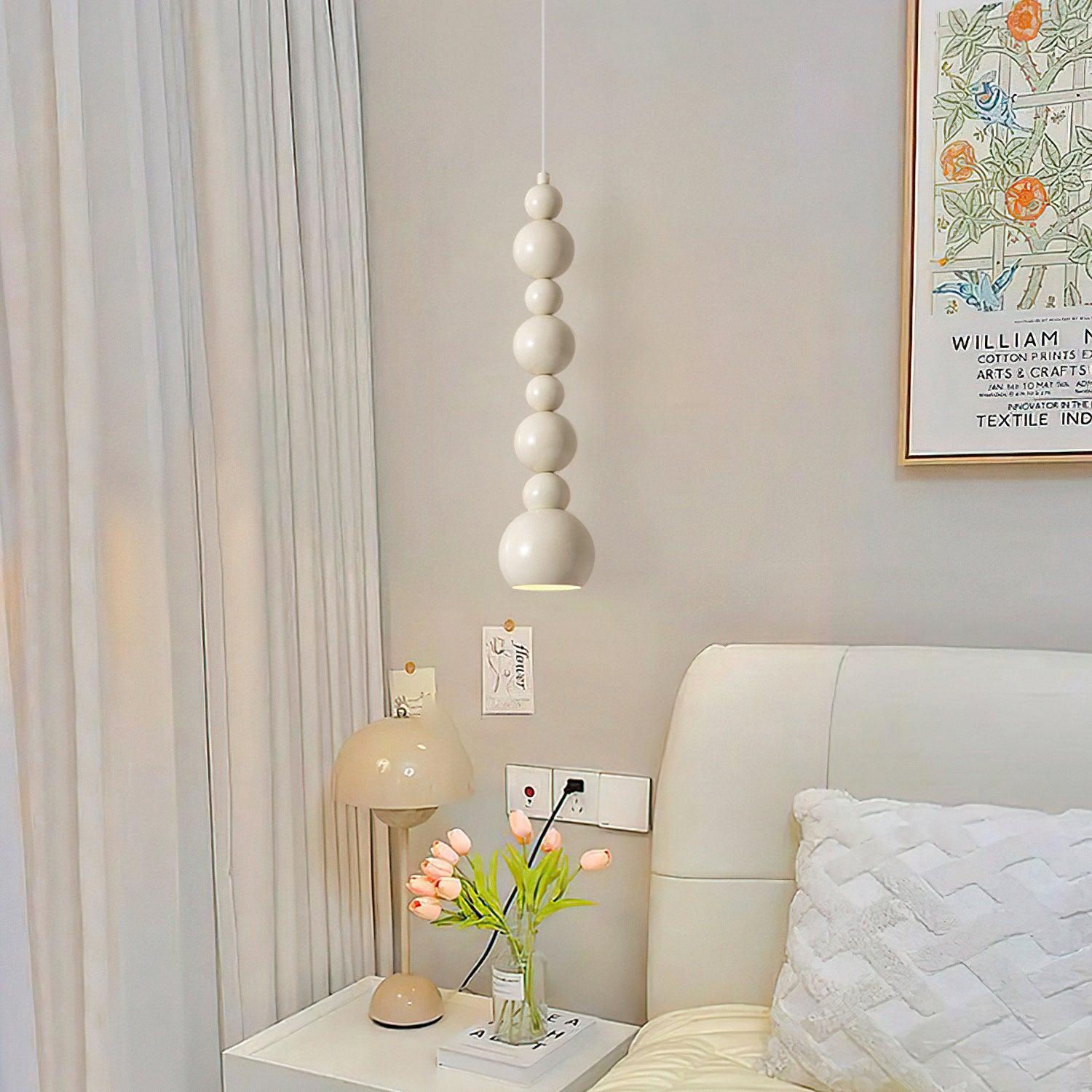 Slenao Beige Artistic Pendant Lights-Neutral Decor
