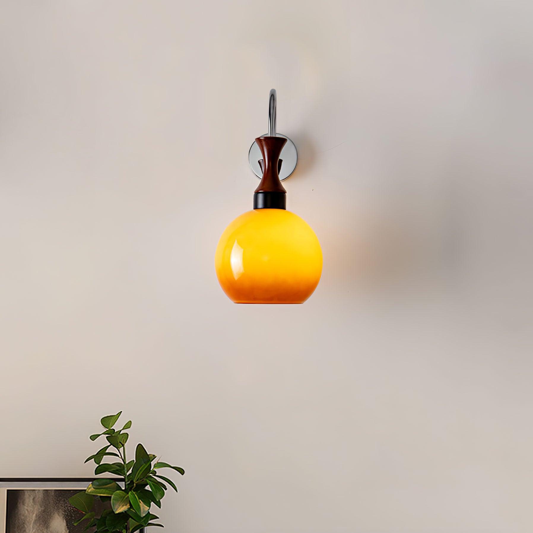 Cishael Nordic Art Glass Sconce Wall lamp-Neutral Decor