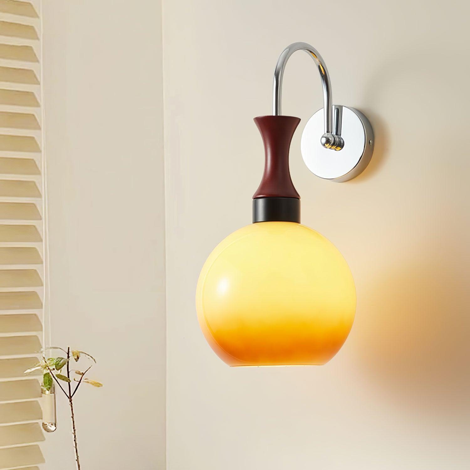 Cishael Nordic Art Glass Sconce Wall lamp-Neutral Decor