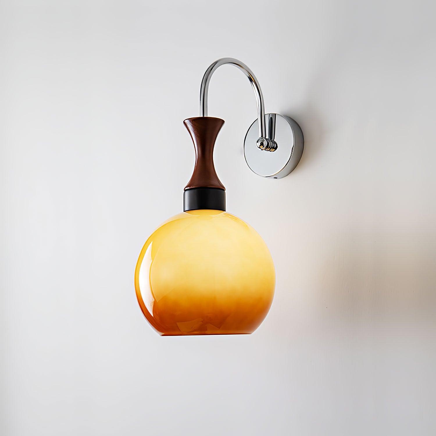 Cishael Nordic Art Glass Sconce Wall lamp-Neutral Decor