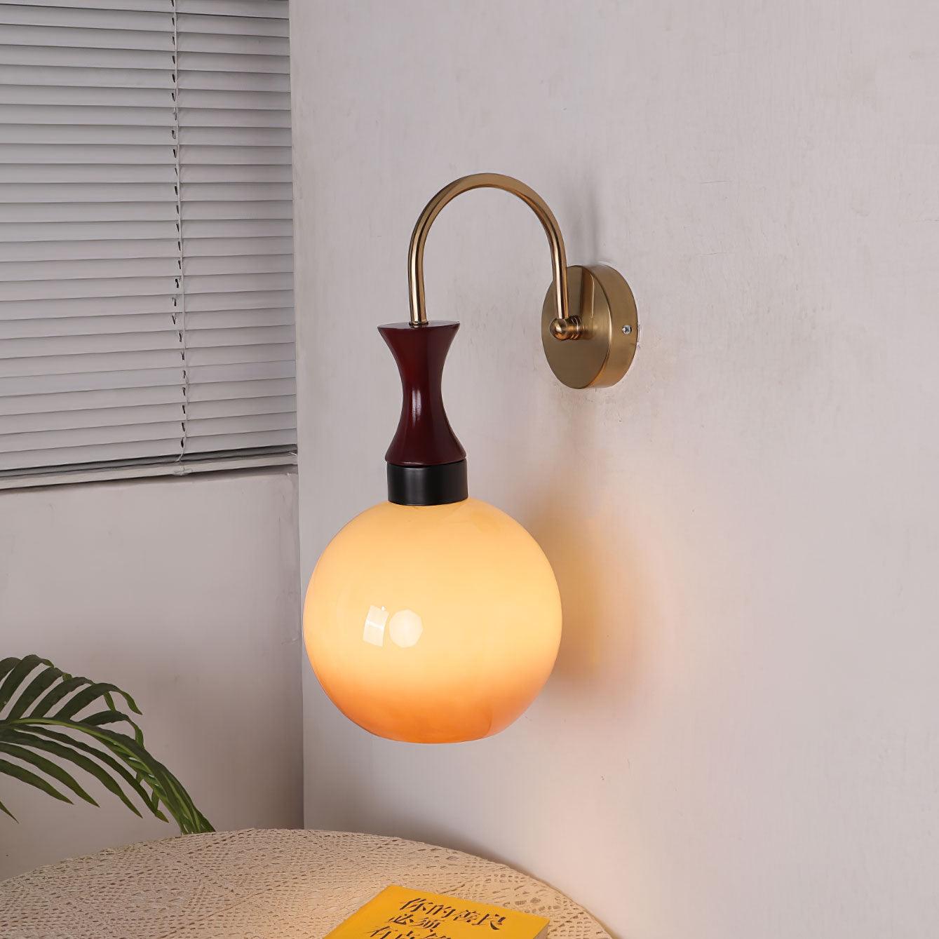 Cishael Nordic Art Glass Sconce Wall lamp-Neutral Decor