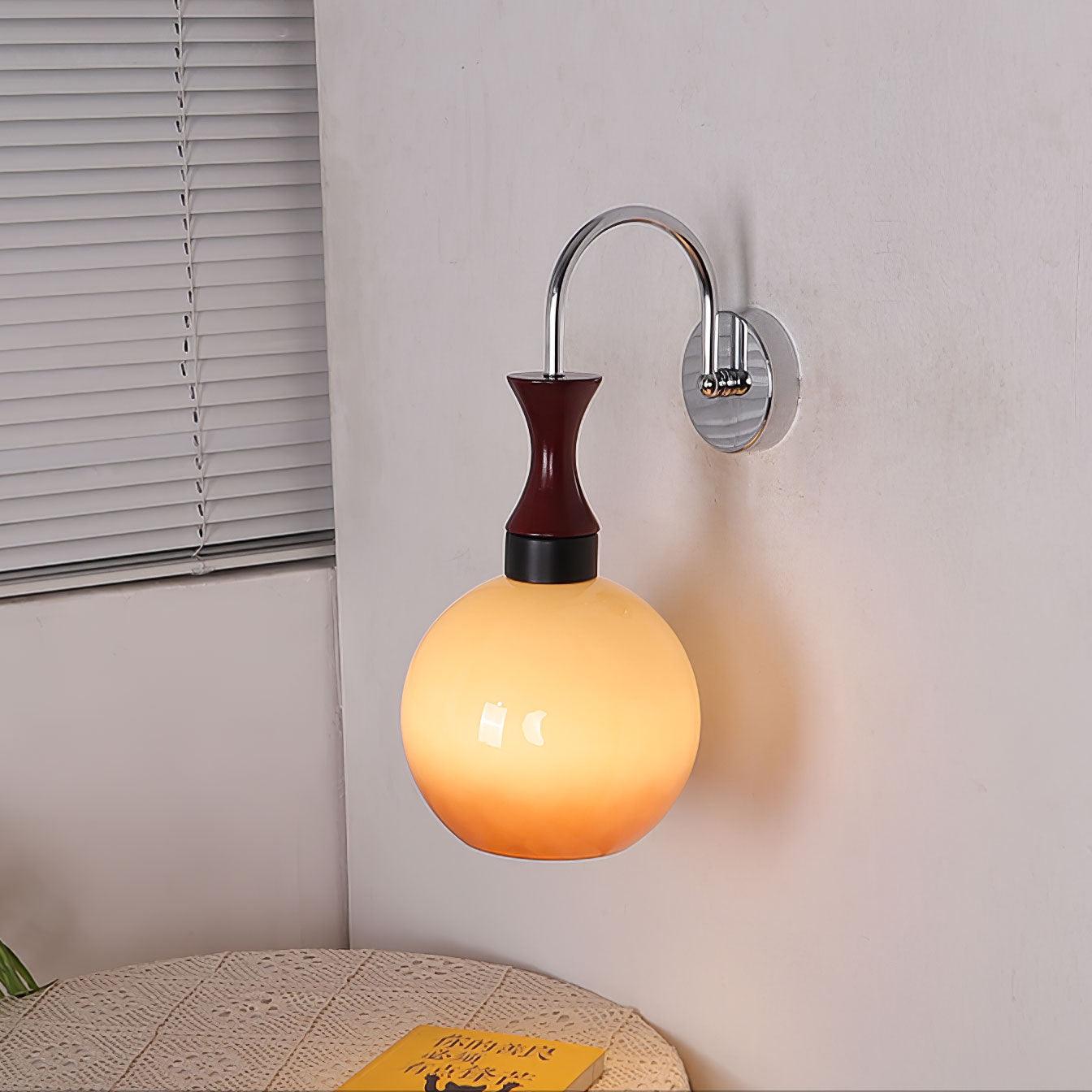 Cishael Nordic Art Glass Sconce Wall lamp-Neutral Decor
