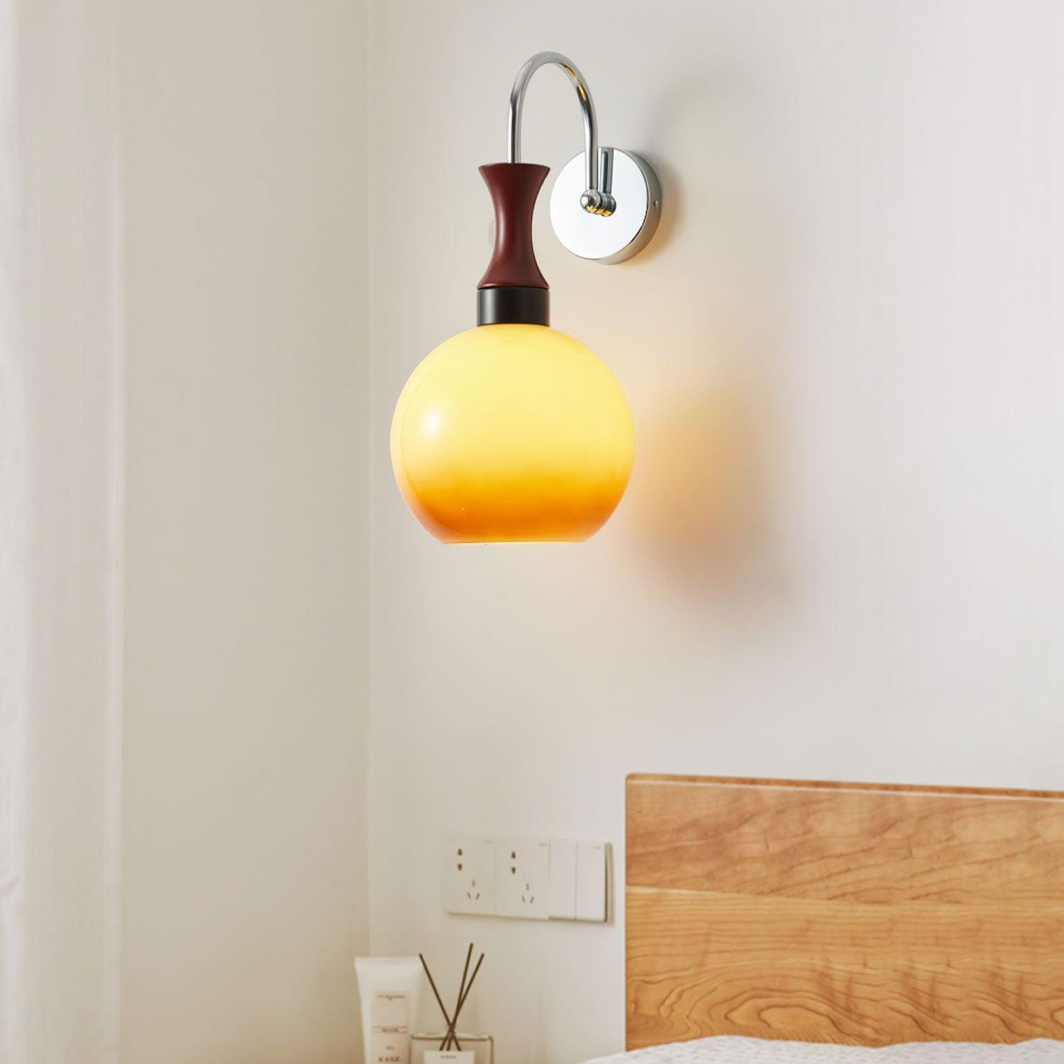 Cishael Nordic Art Glass Sconce Wall lamp-Neutral Decor