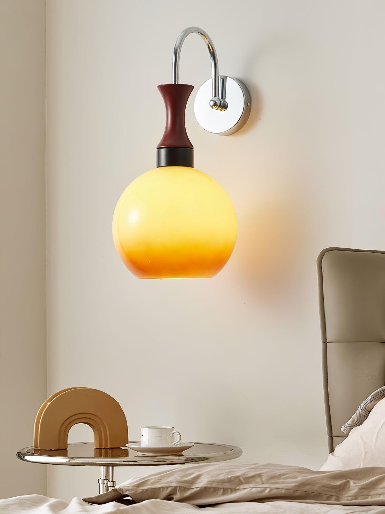 Cishael Nordic Art Glass Sconce Wall lamp-Neutral Decor