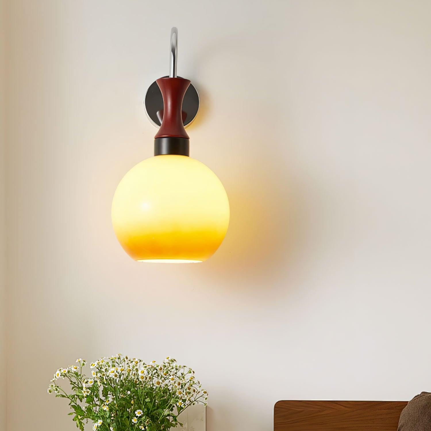 Cishael Nordic Art Glass Sconce Wall lamp-Neutral Decor