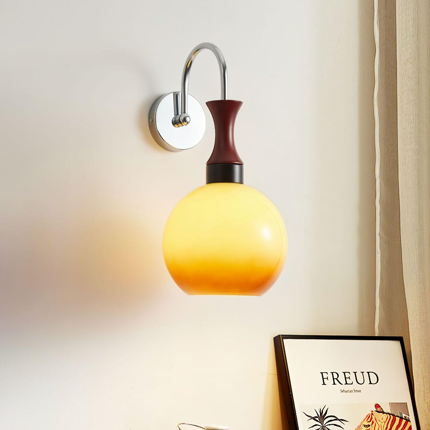 Cishael Nordic Art Glass Sconce Wall lamp-Neutral Decor