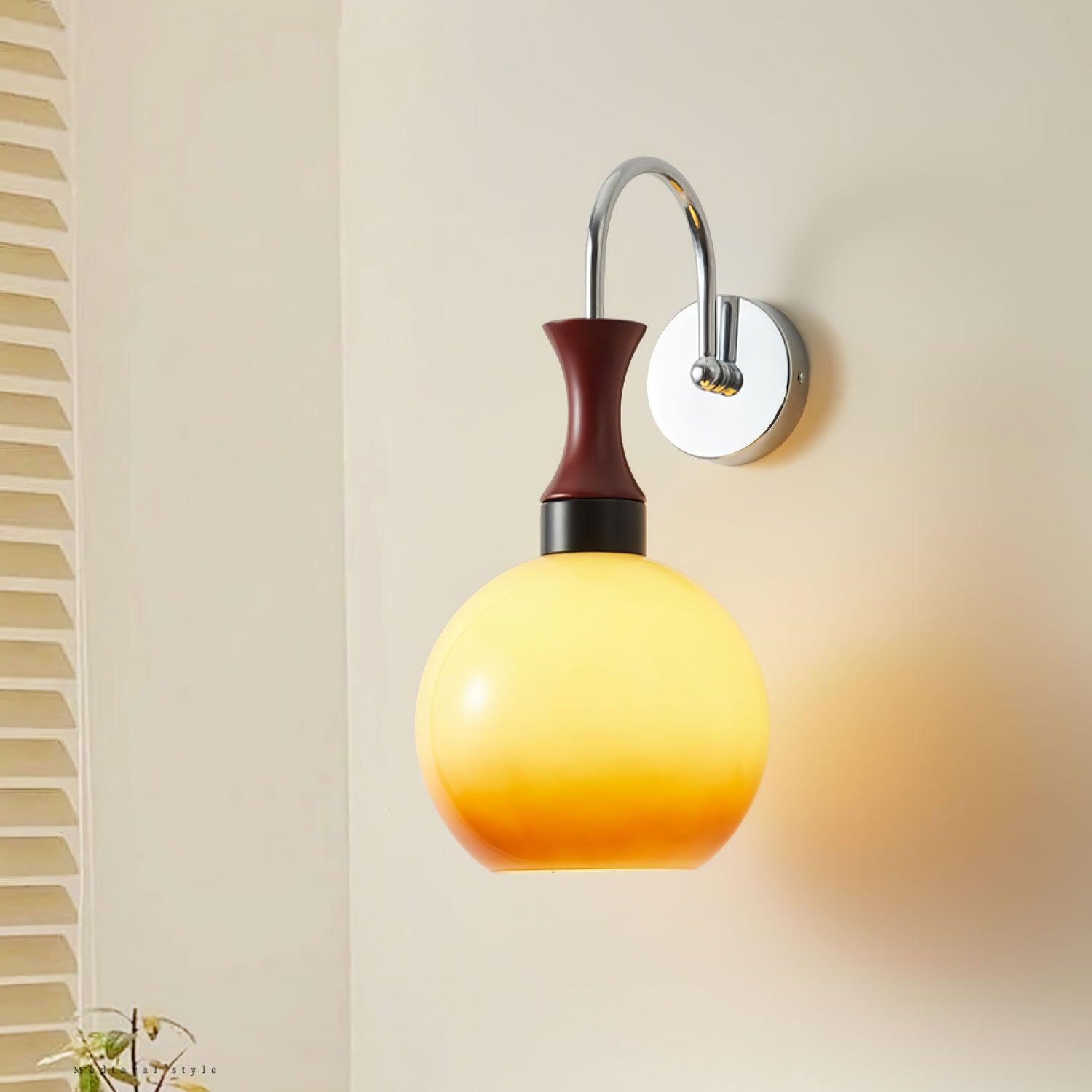Cishael Nordic Art Glass Sconce Wall lamp-Neutral Decor