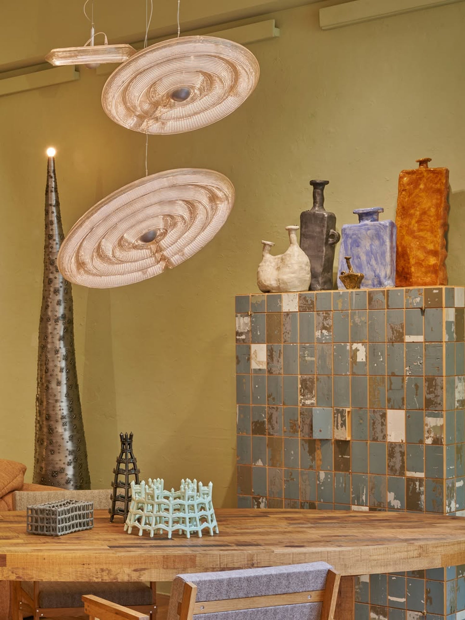 Ocrf Ripple Pendant Lamp-Neutral Decor