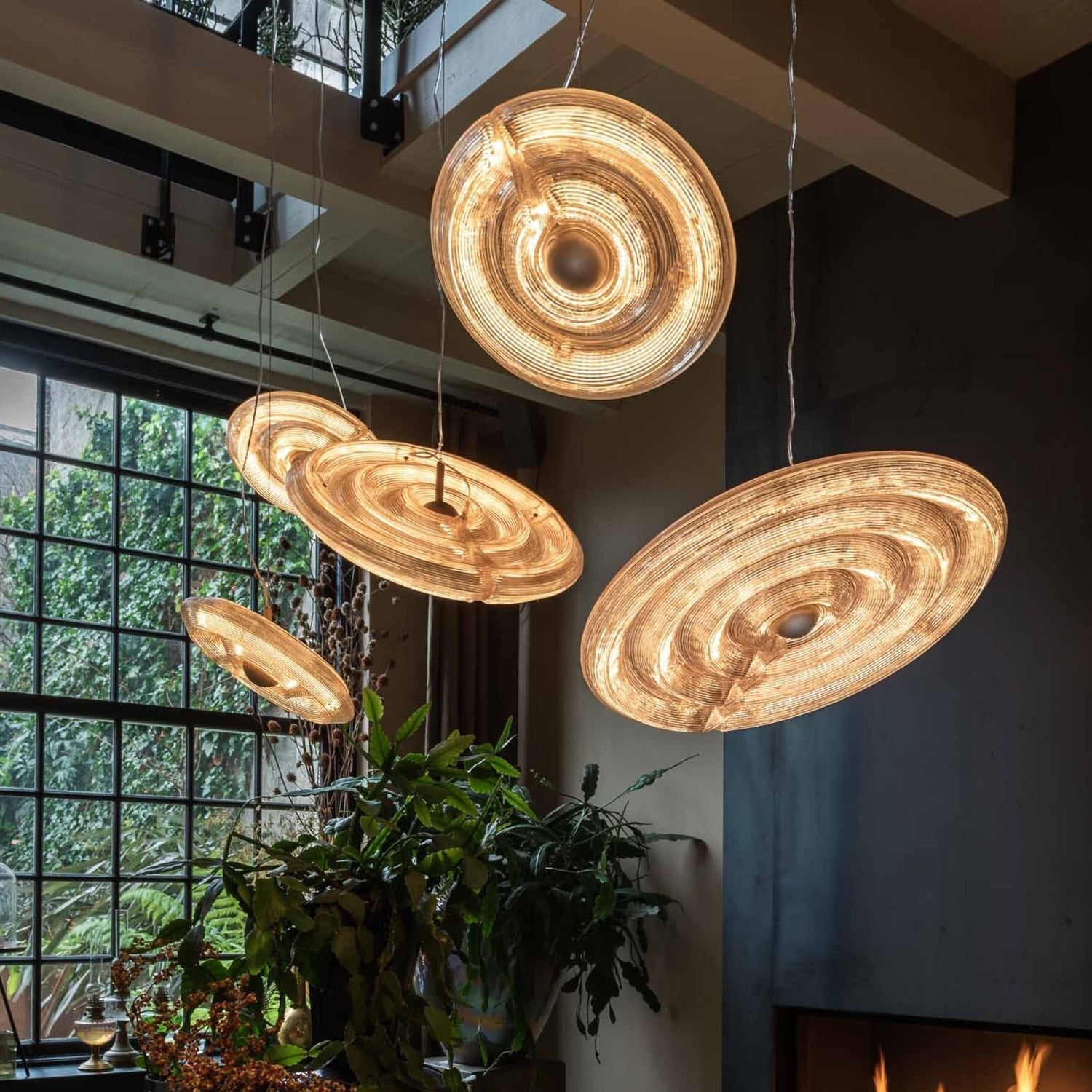 Ocrf Ripple Pendant Lamp-Neutral Decor