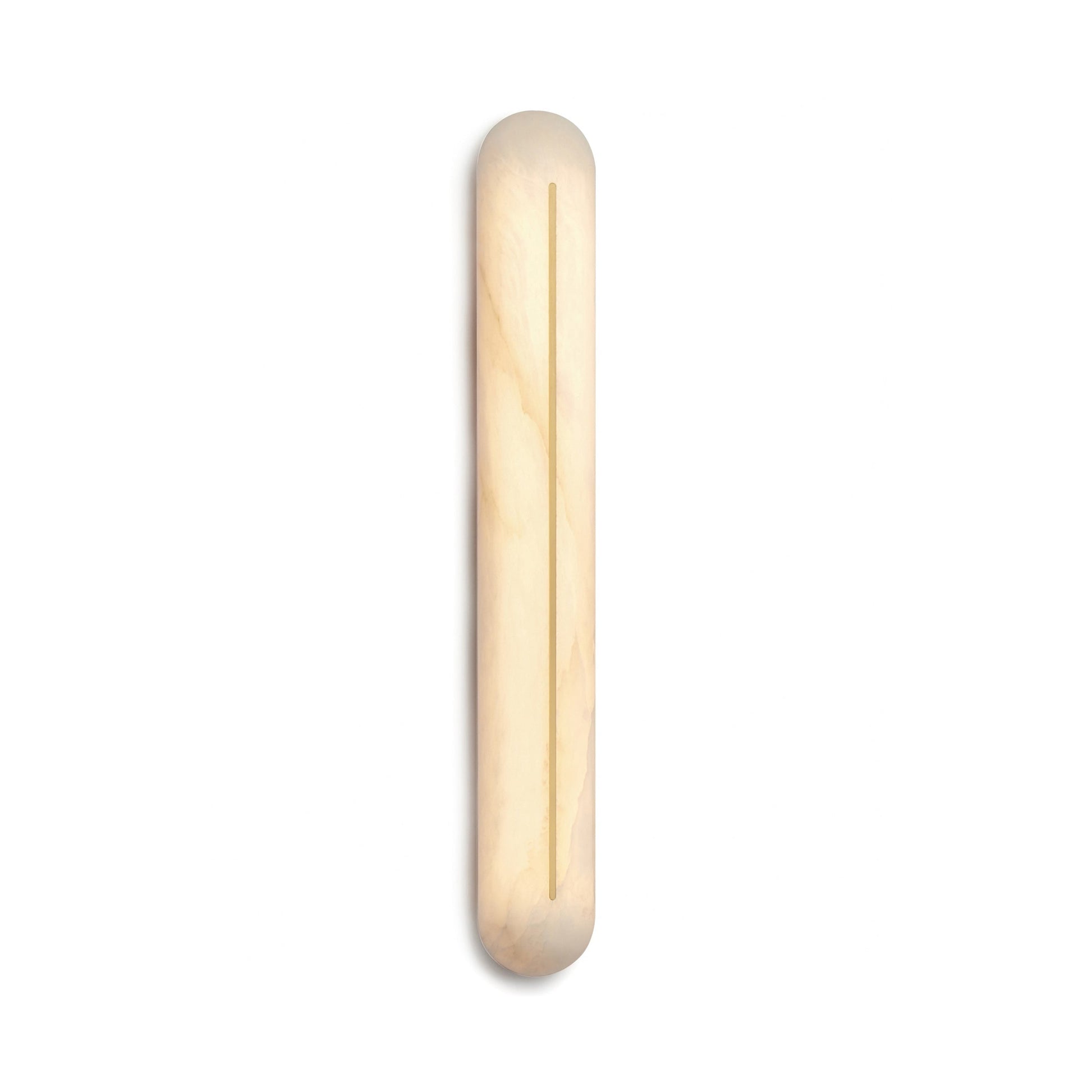 Armaryra Oblong Alabaster Wall Light-Neutral Decor