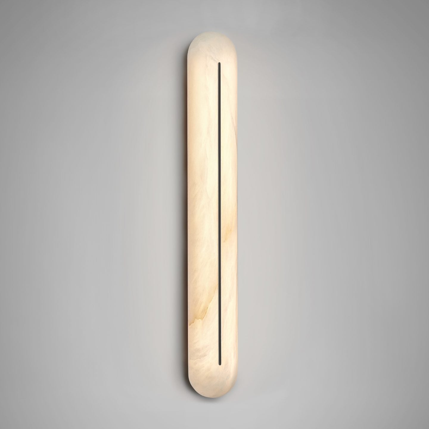 Armaryra Oblong Alabaster Wall Light-Neutral Decor