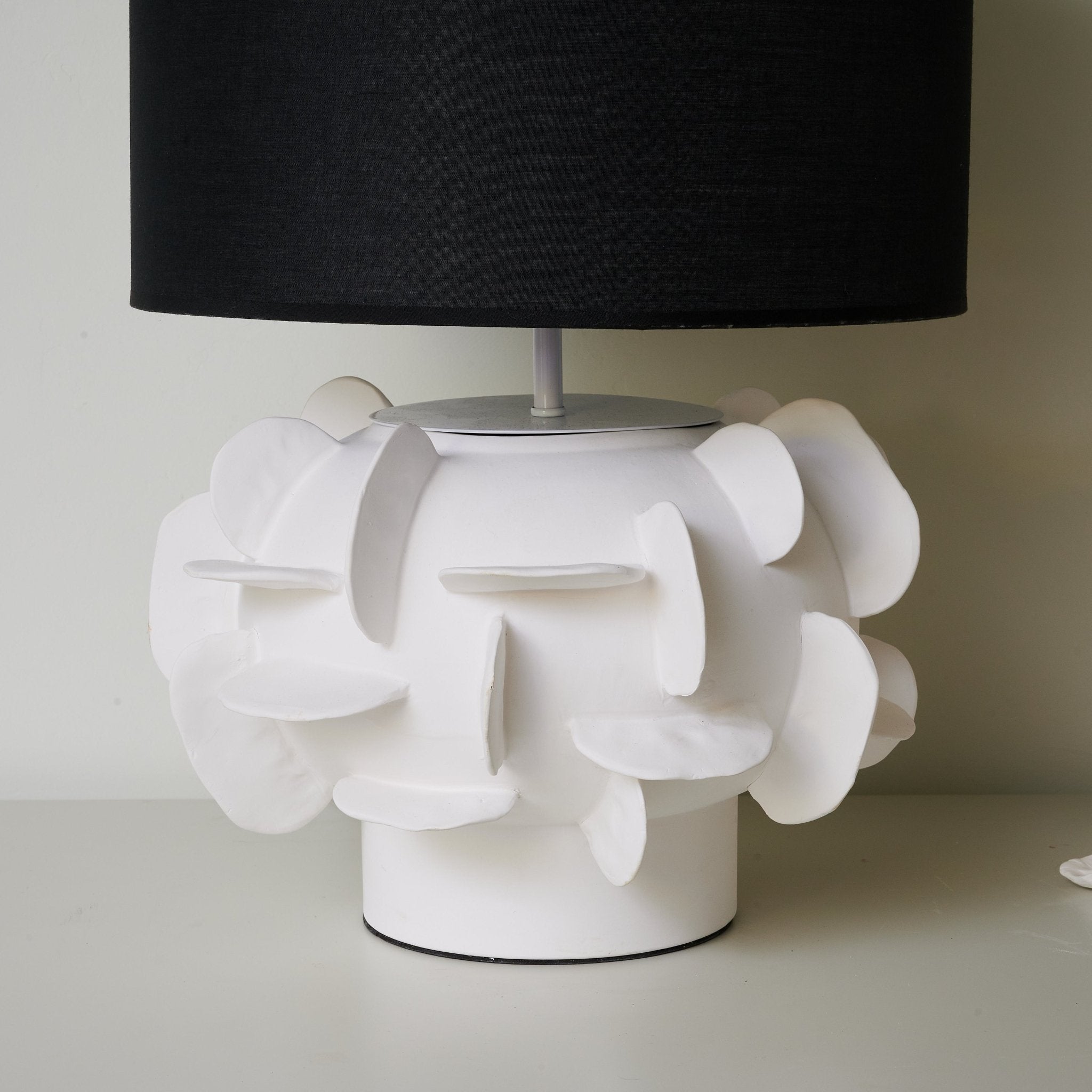 Peyton Contemporary Ceramics Table Lamp-Neutral Decor