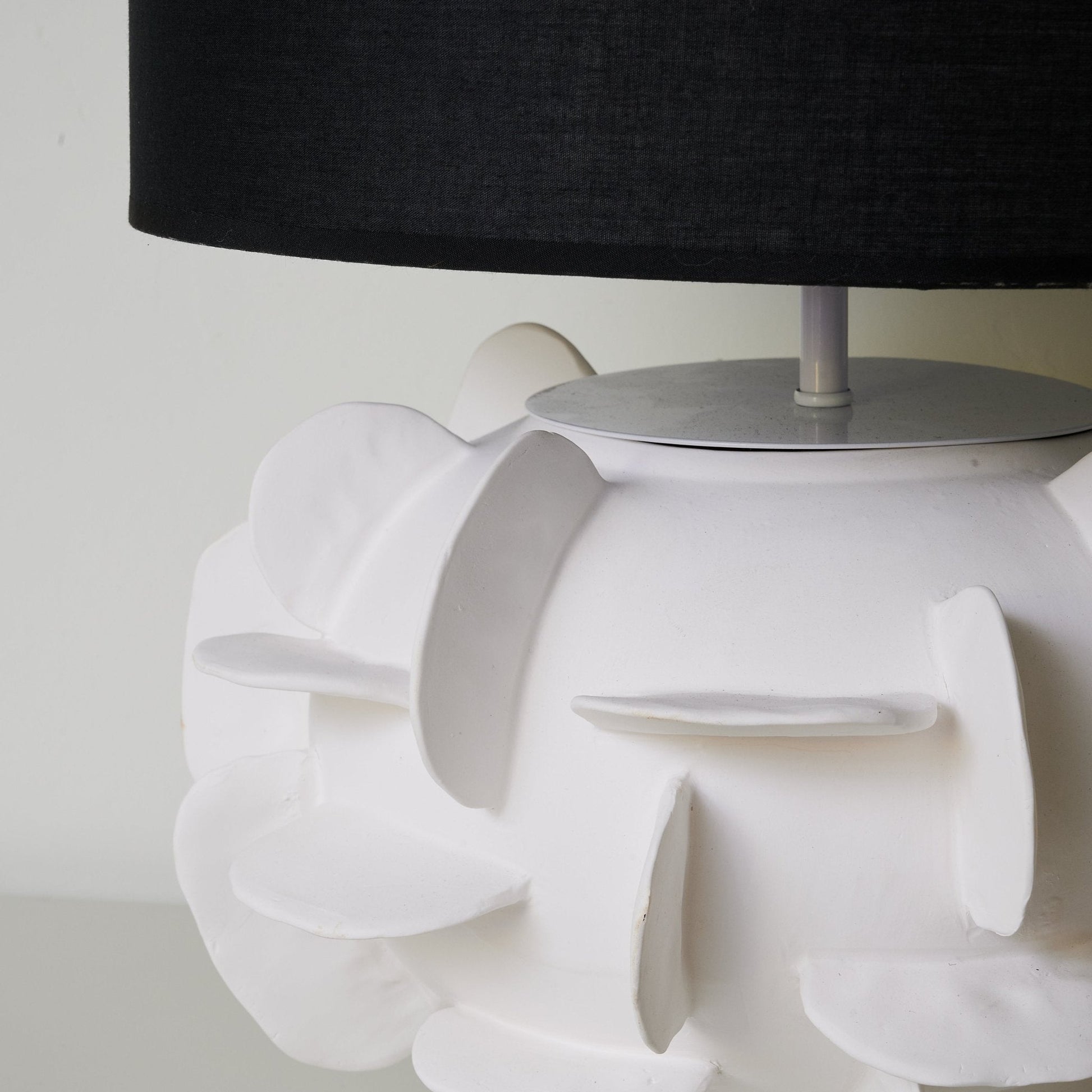 Peyton Contemporary Ceramics Table Lamp-Neutral Decor