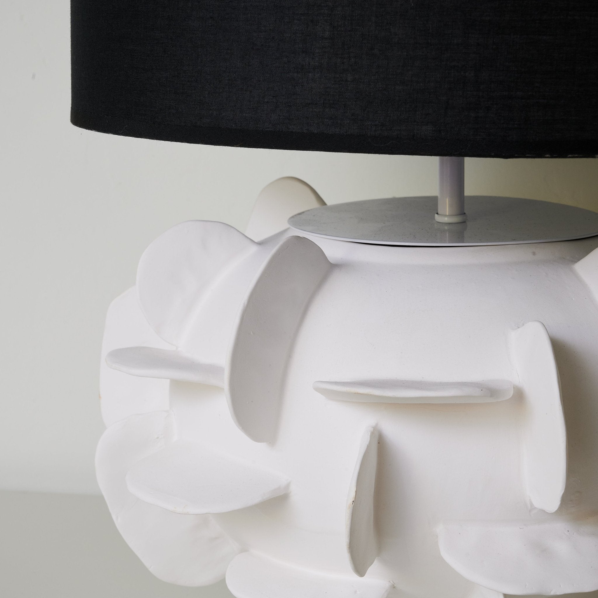 Peyton Contemporary Ceramics Table Lamp-Neutral Decor