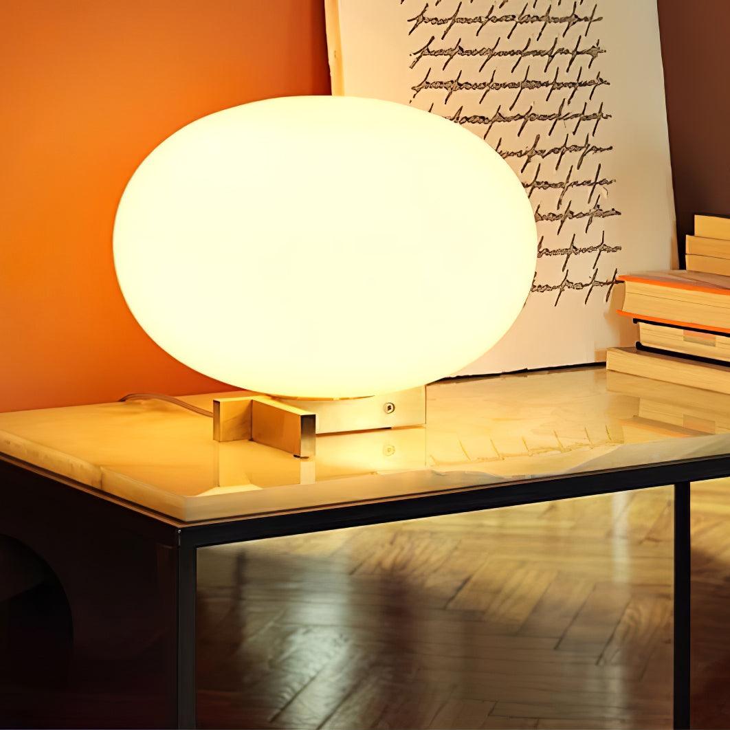 Golvin Orbiting Sphere Table Lamp-Neutral Decor