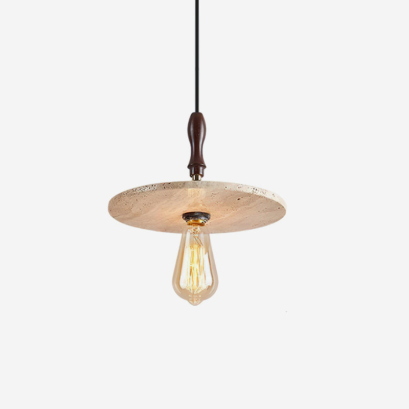 Ritta Orbit Pendant Light Travertine