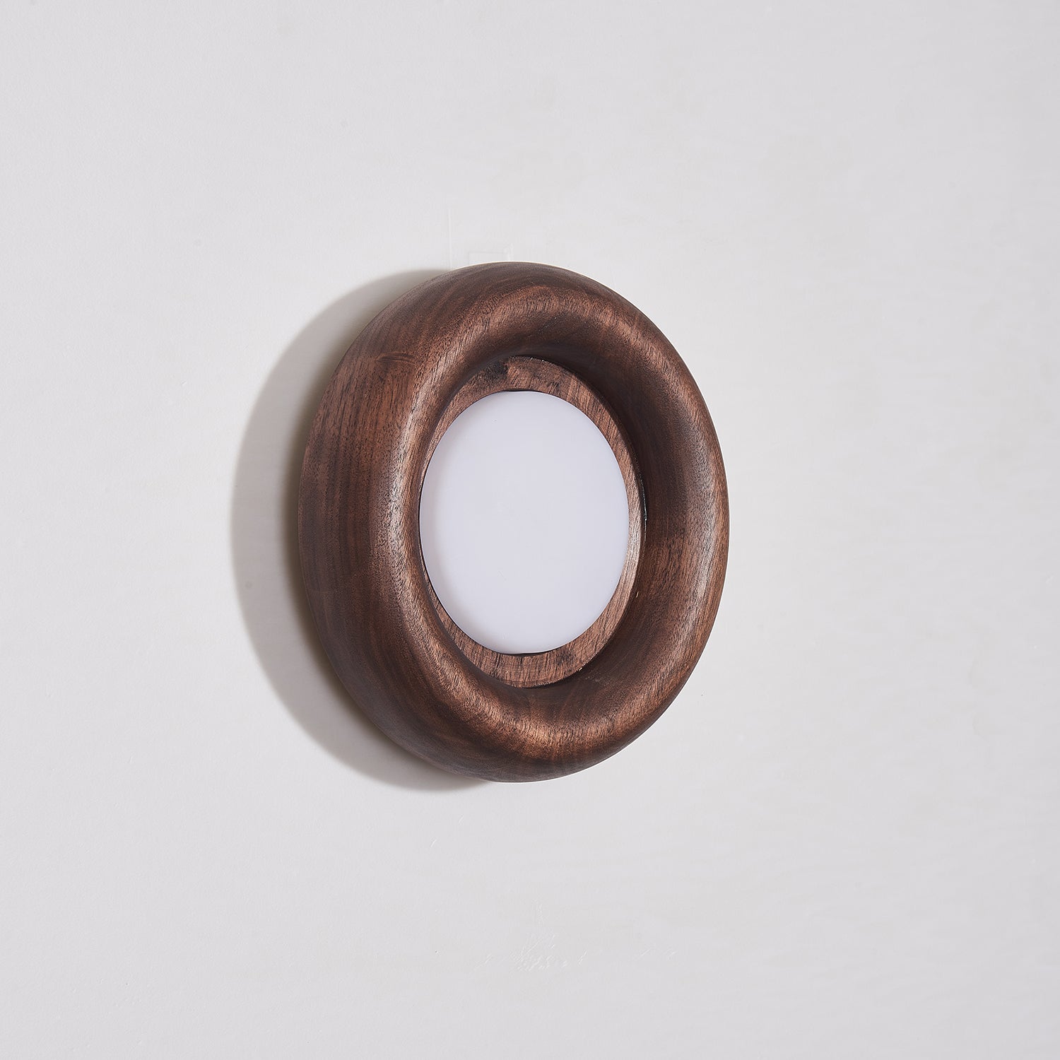 Lustra Wall Lamp Wooden Frame Acrylic Glow-Neutral Decor