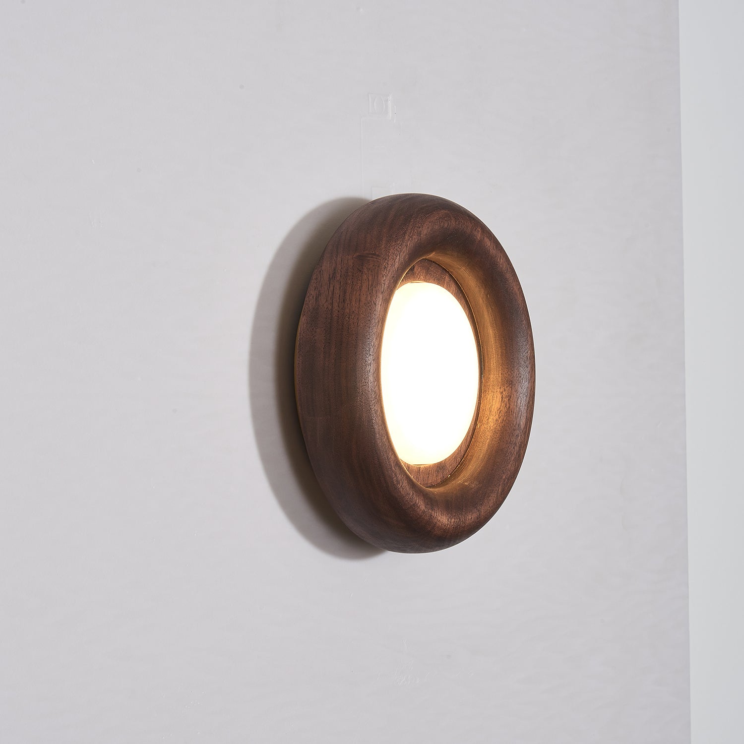 Lustra Wall Lamp Wooden Frame Acrylic Glow-Neutral Decor