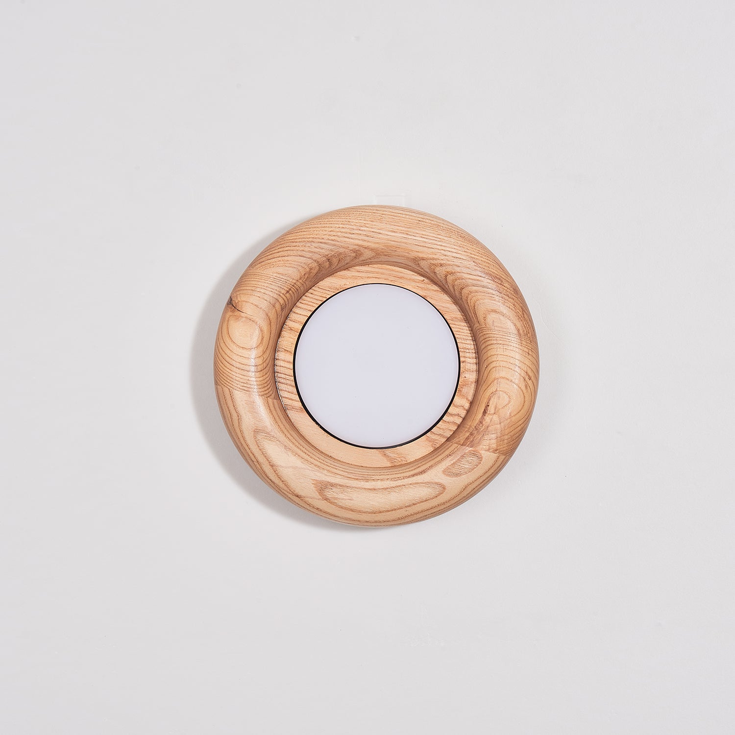 Lustra Wall Lamp Wooden Frame Acrylic Glow-Neutral Decor