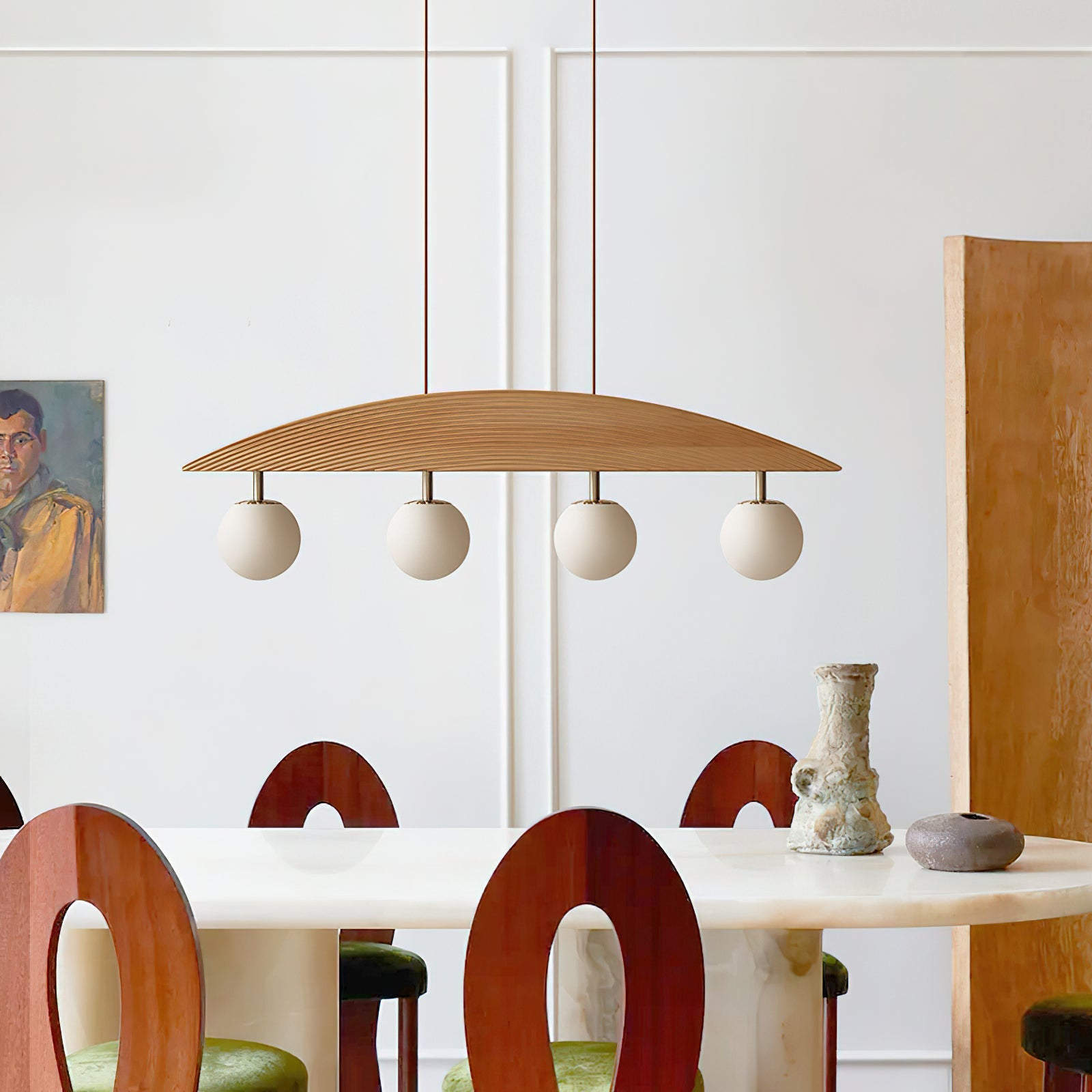 Moire Chandelier