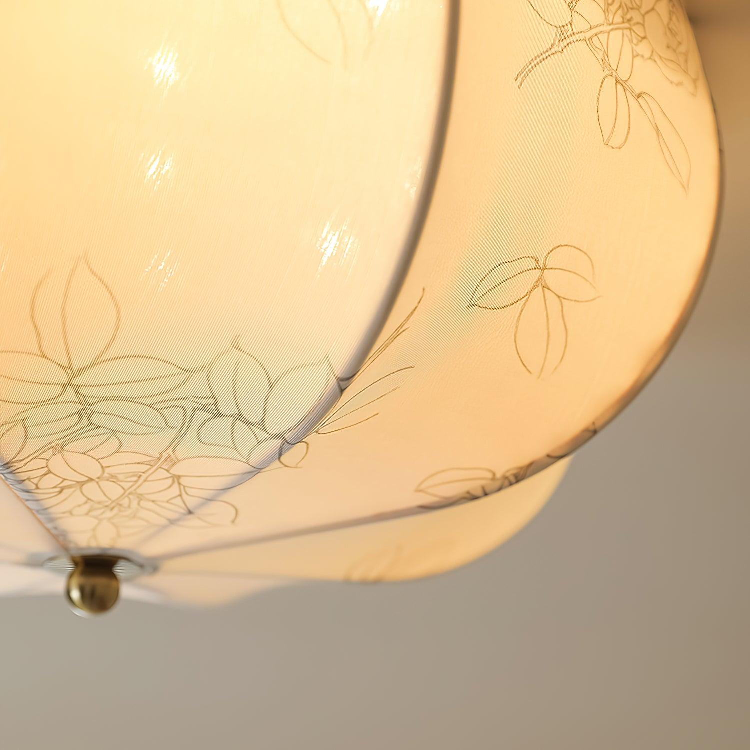 Ryls Premium Nordic Art Fabric Ceiling Lamp-Neutral Decor