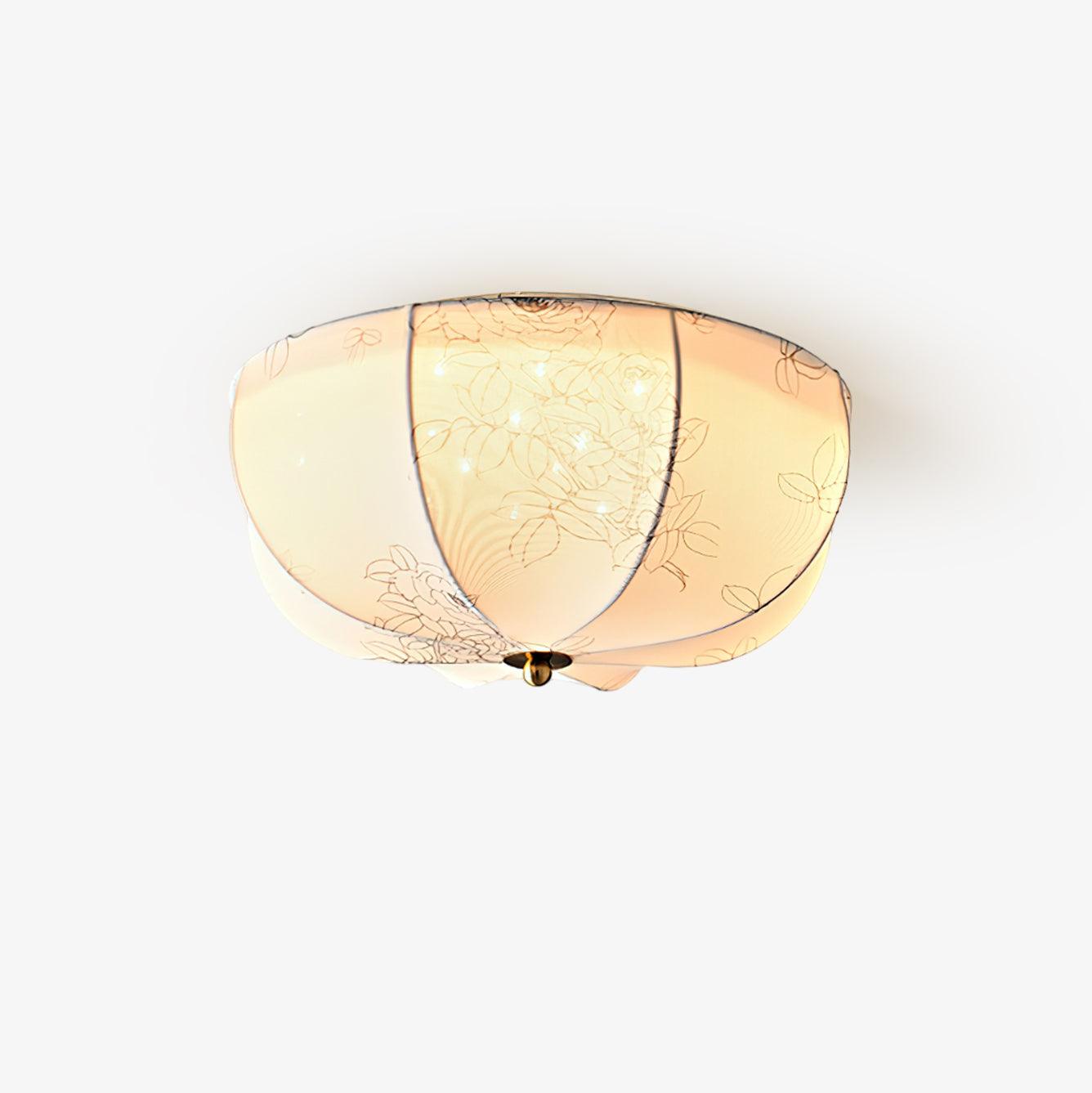 Ryls Premium Nordic Art Fabric Ceiling Lamp-Neutral Decor