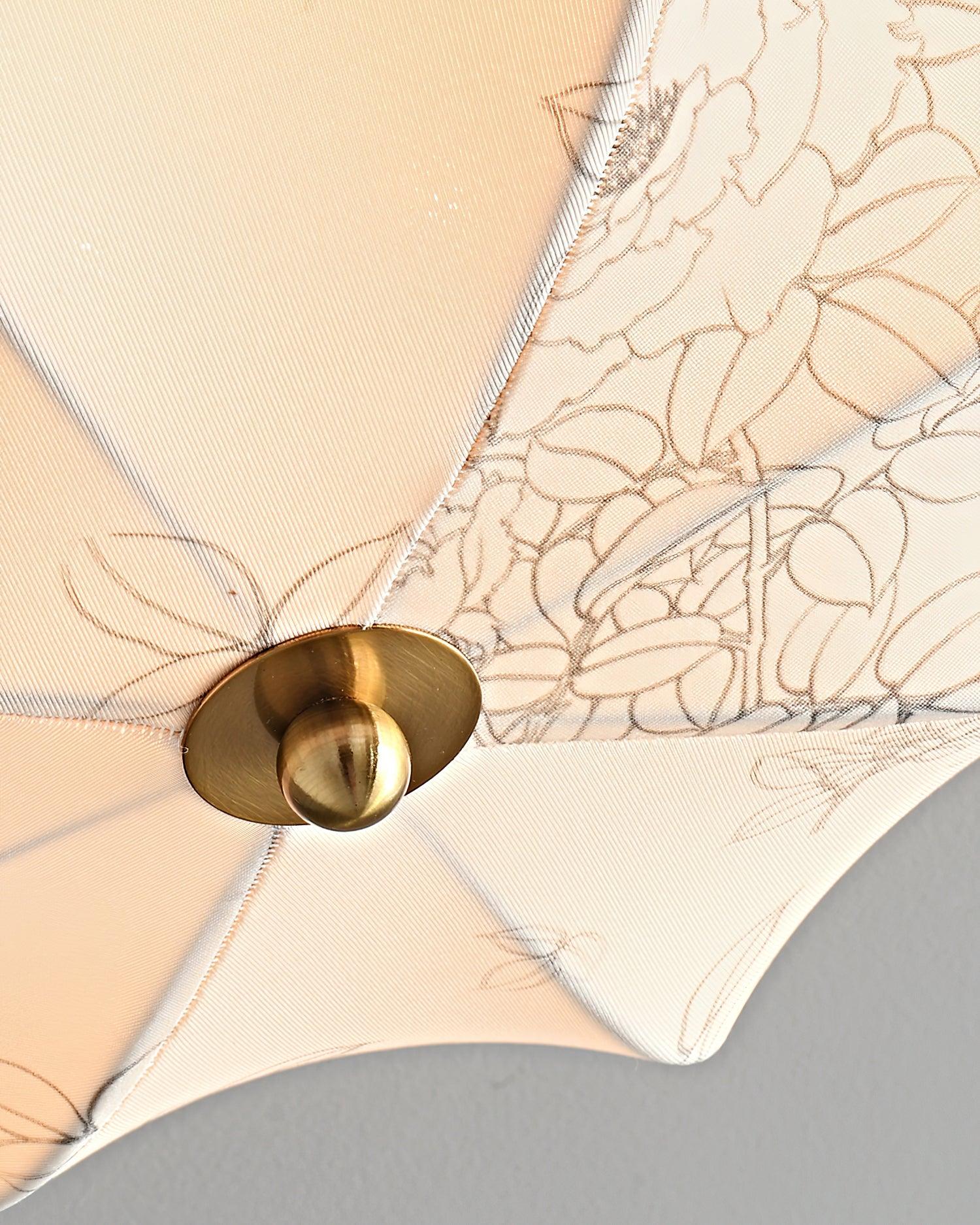 Ryls Premium Nordic Art Fabric Ceiling Lamp-Neutral Decor
